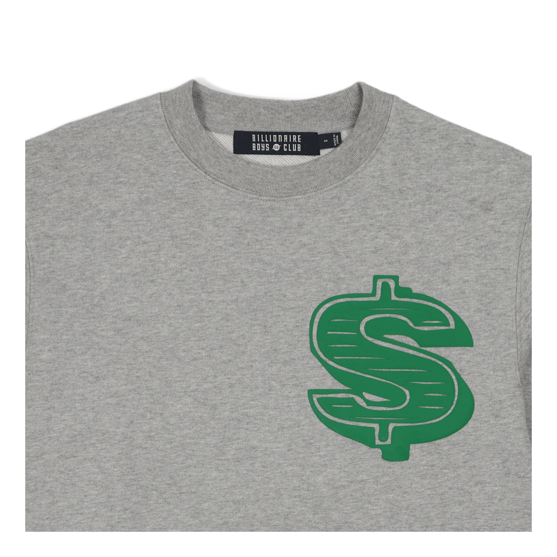 Dollar Logo Crewneck Heather Grey