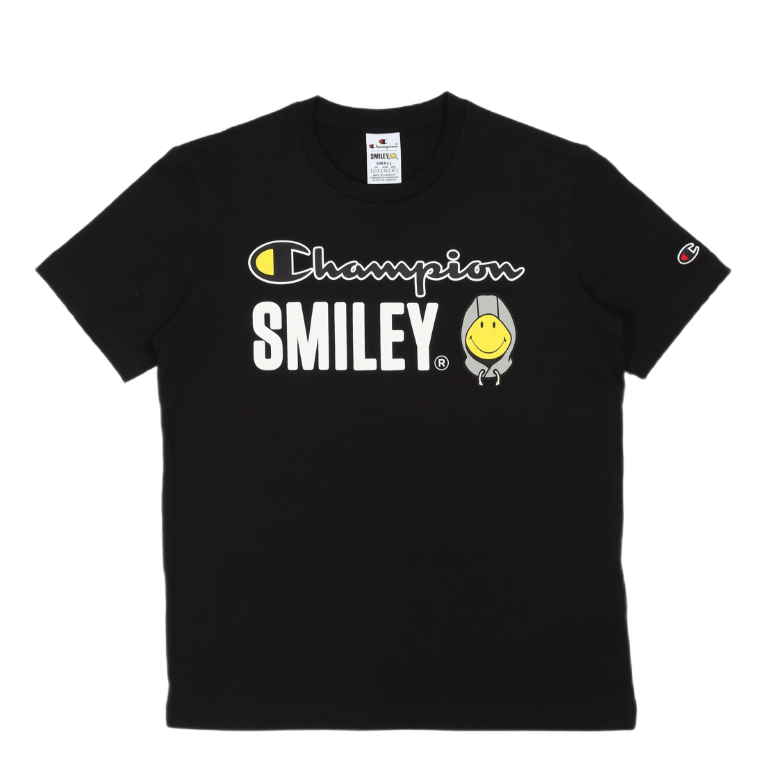 Champion X Smiley - Crewneck T Black Beauty
