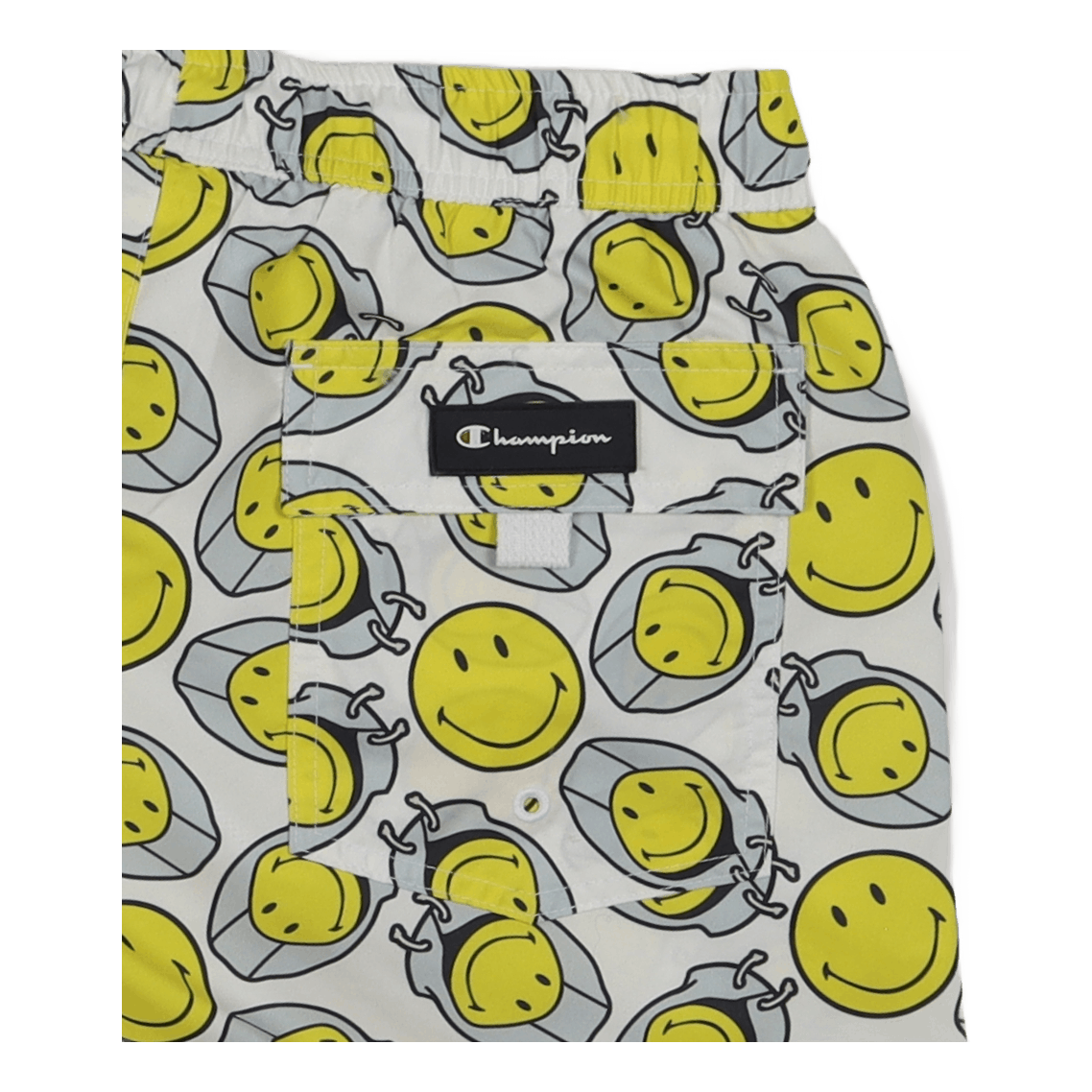Champion X Smiley - Beachshort White Al (wht)