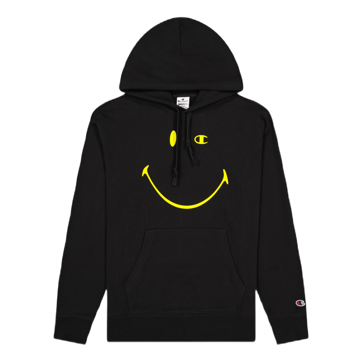 Champion X Smiley - Hooded Ful Black Beauty