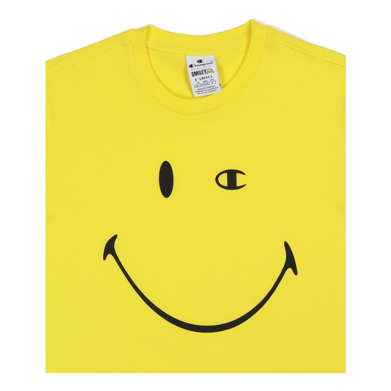 Champion X Smiley - Crewneck T Blazing Yellow