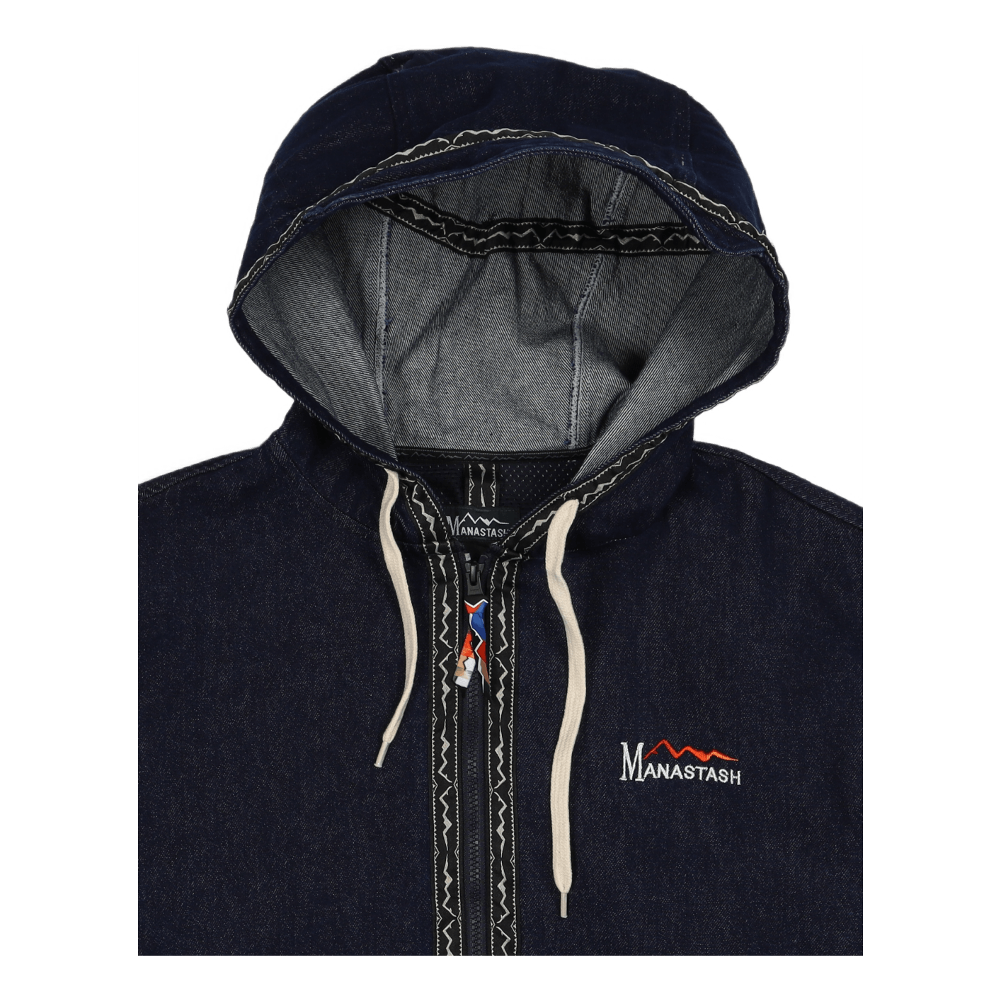 Chilliwack Zip Hoodie Indigo