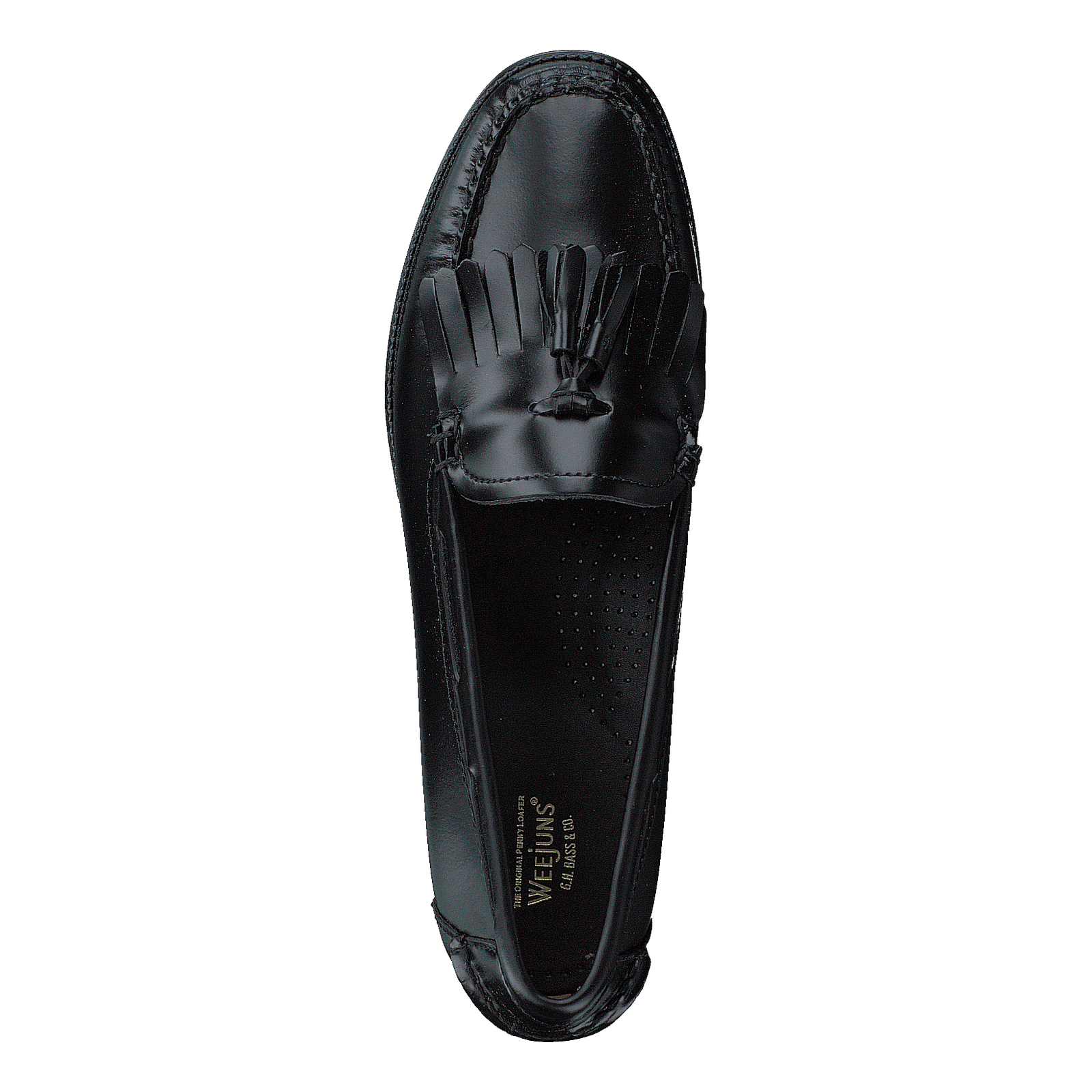 Gh Weejun Ii Wmn Esther Kiltie Black Lthr