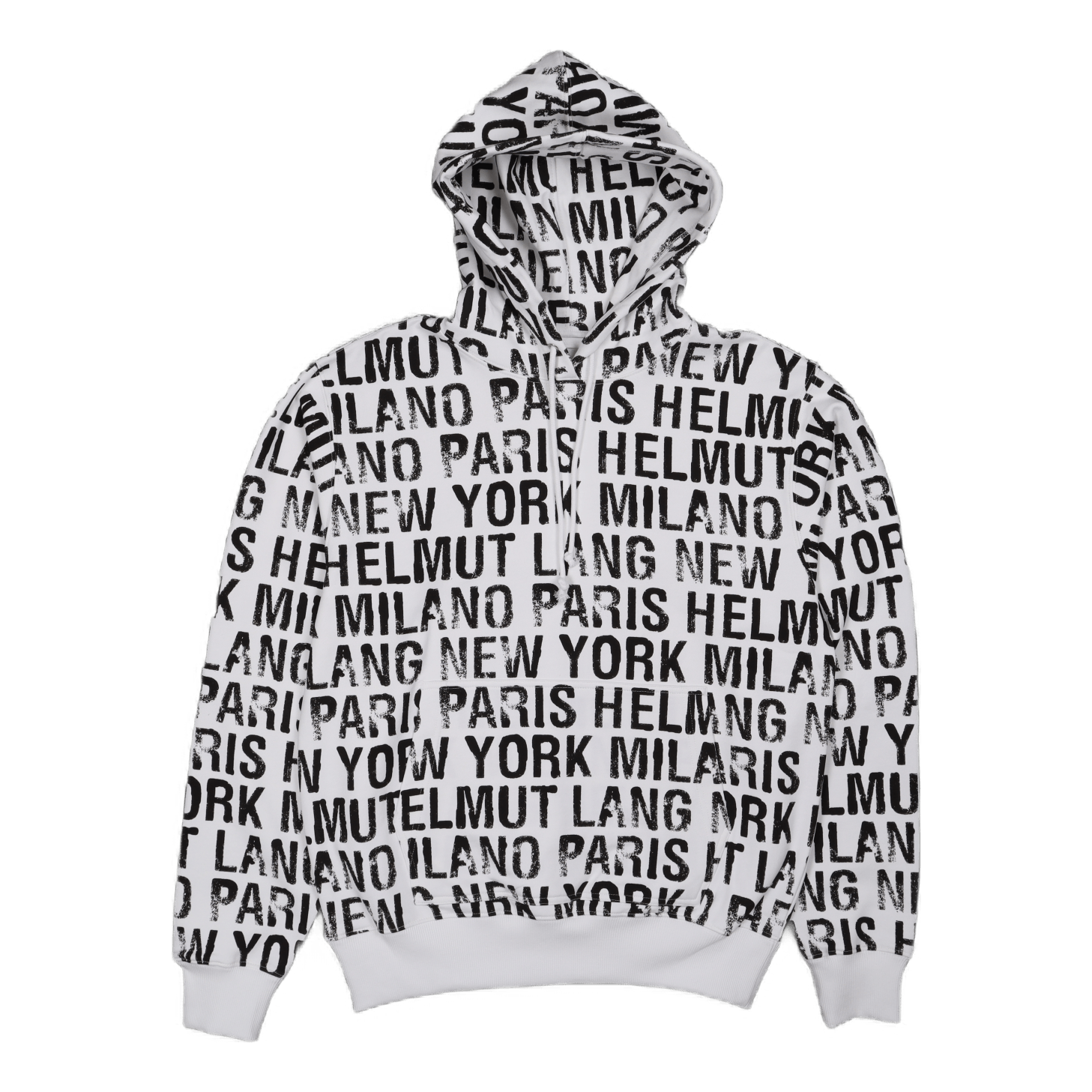 All Over Hoodie.all White