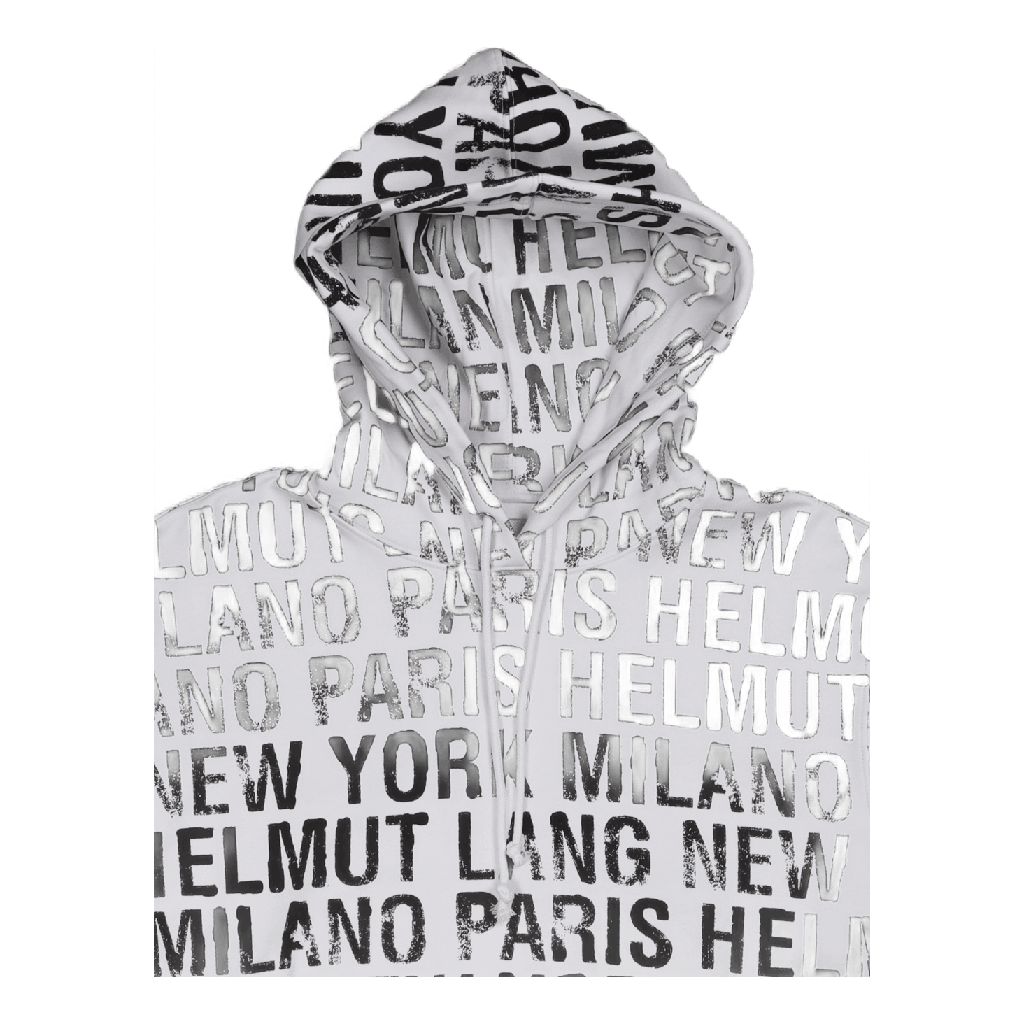 All Over Hoodie.all White