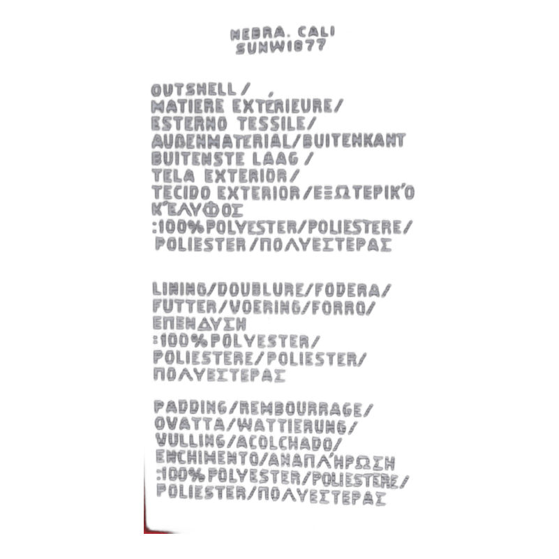 Nebraska Puffer Jacket Checks