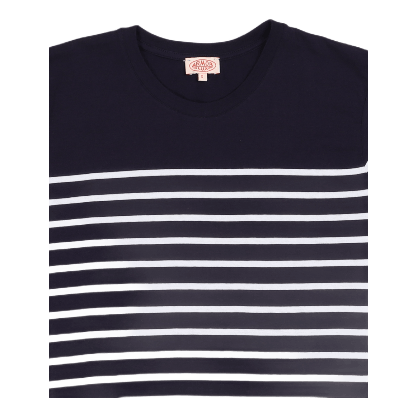Striped Breton Shirt''etel'' Navire Navy/ White
