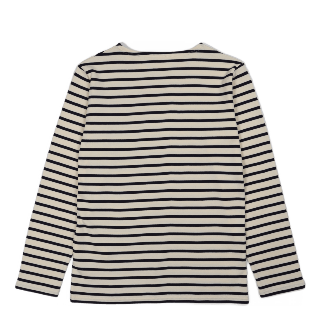 Striped Breton Shirt "houat" Nature/ Navire Navy