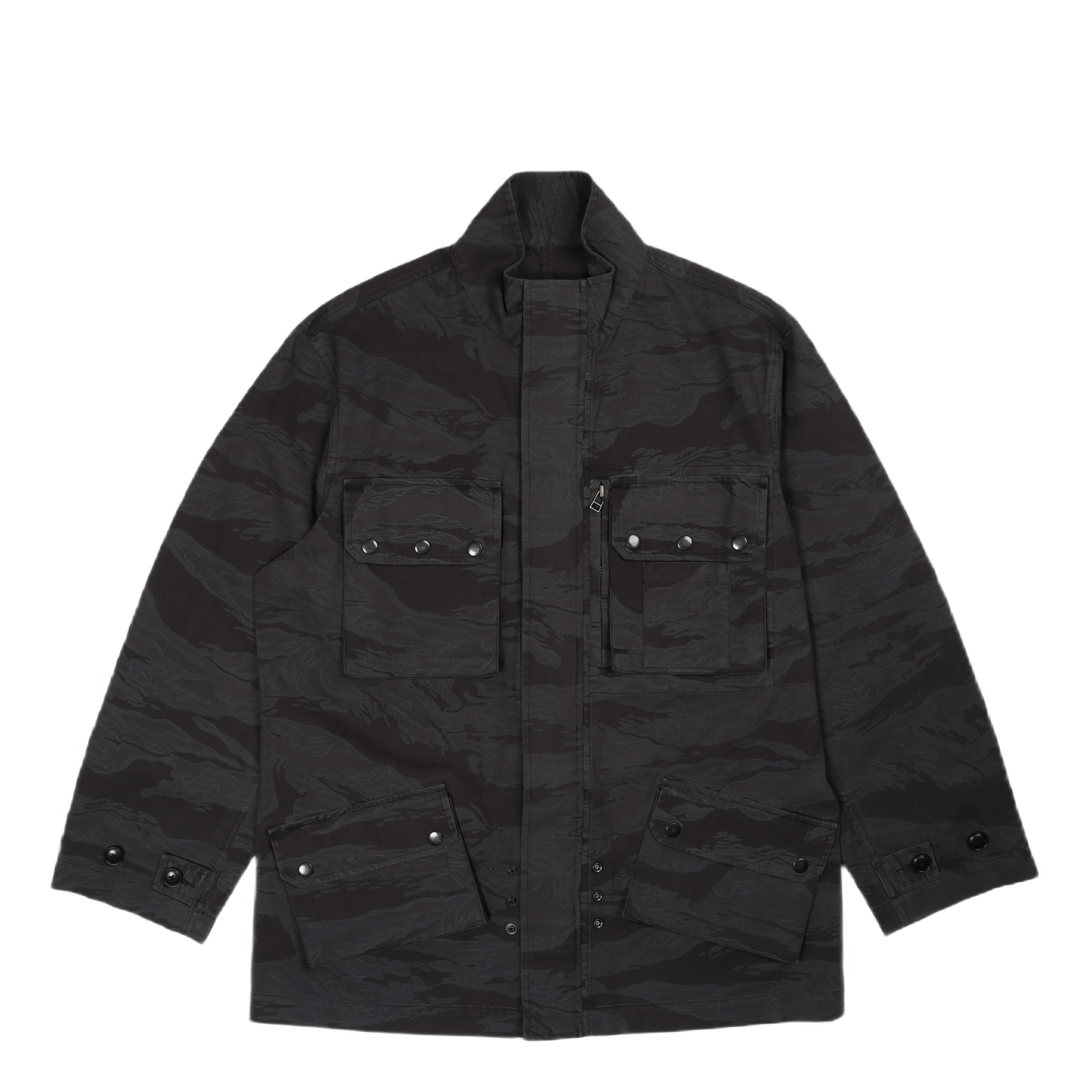 Camo Paratrooper Jacket Cotton Subdued Night Tigerstripe