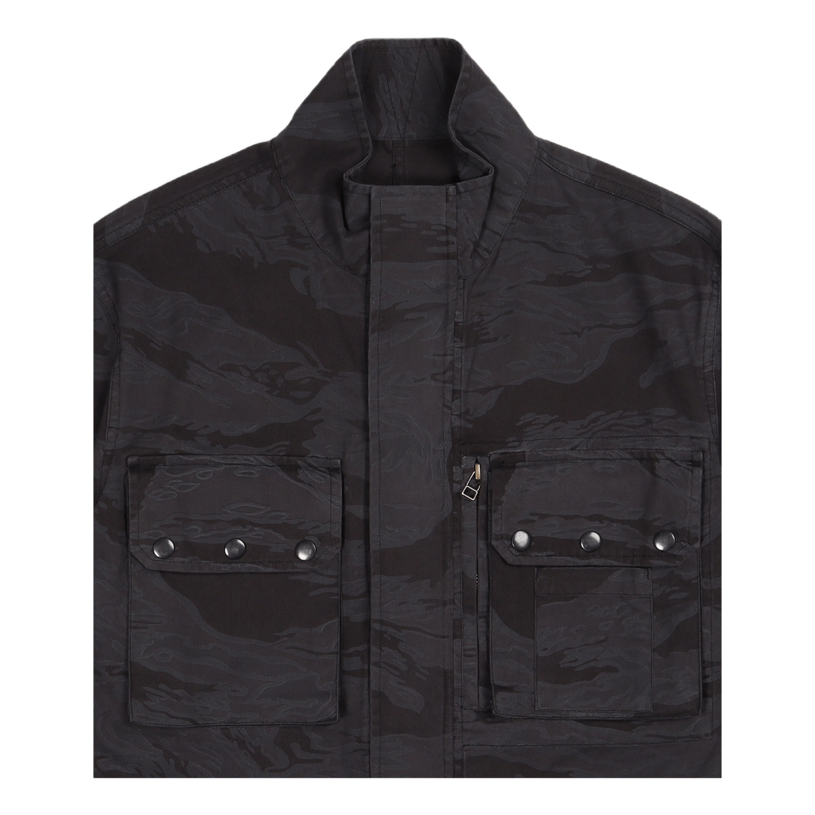 Camo Paratrooper Jacket Cotton Subdued Night Tigerstripe