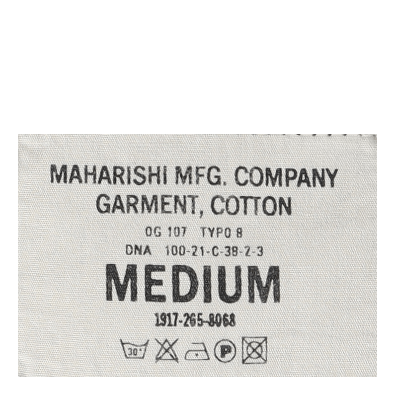 Camo Paratrooper Jacket Cotton Subdued Night Tigerstripe