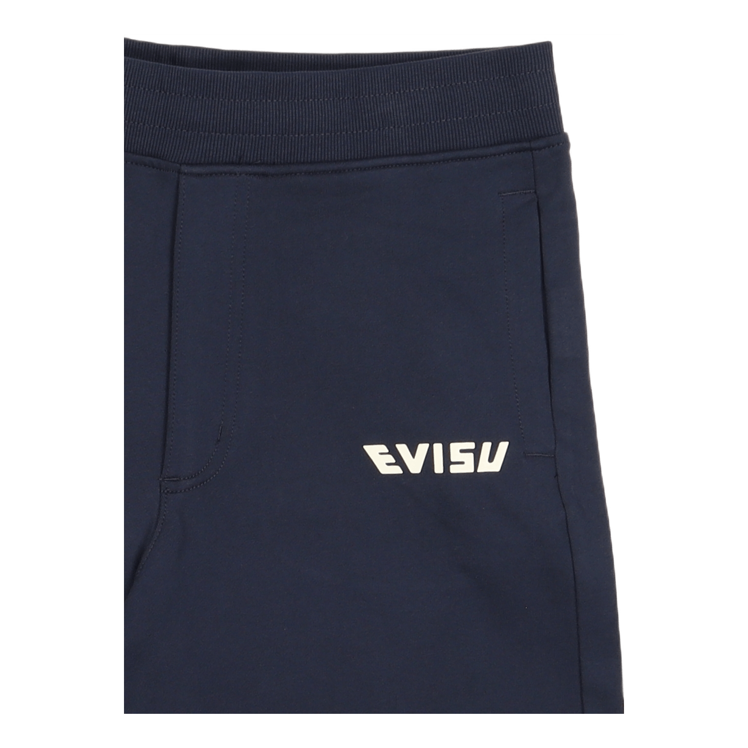 Tie Dye Sweatshorts With Print Dark Navy