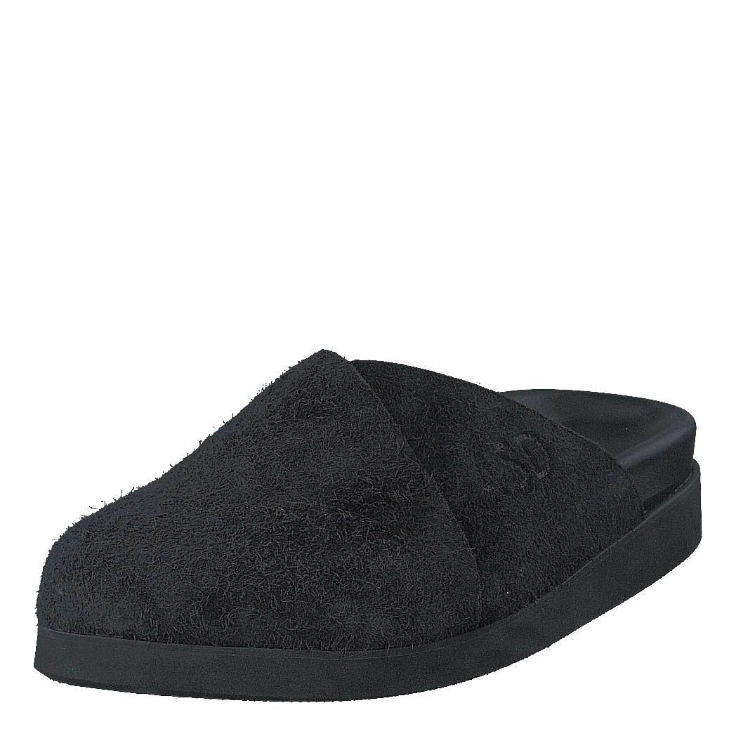 Sabot Black Rough-out Suede