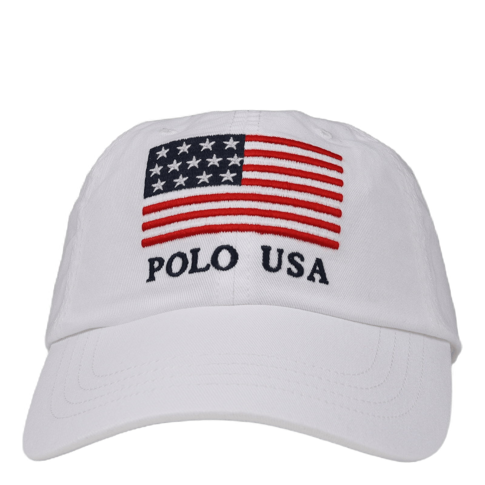 Flag Chino Ball Cap Pure White