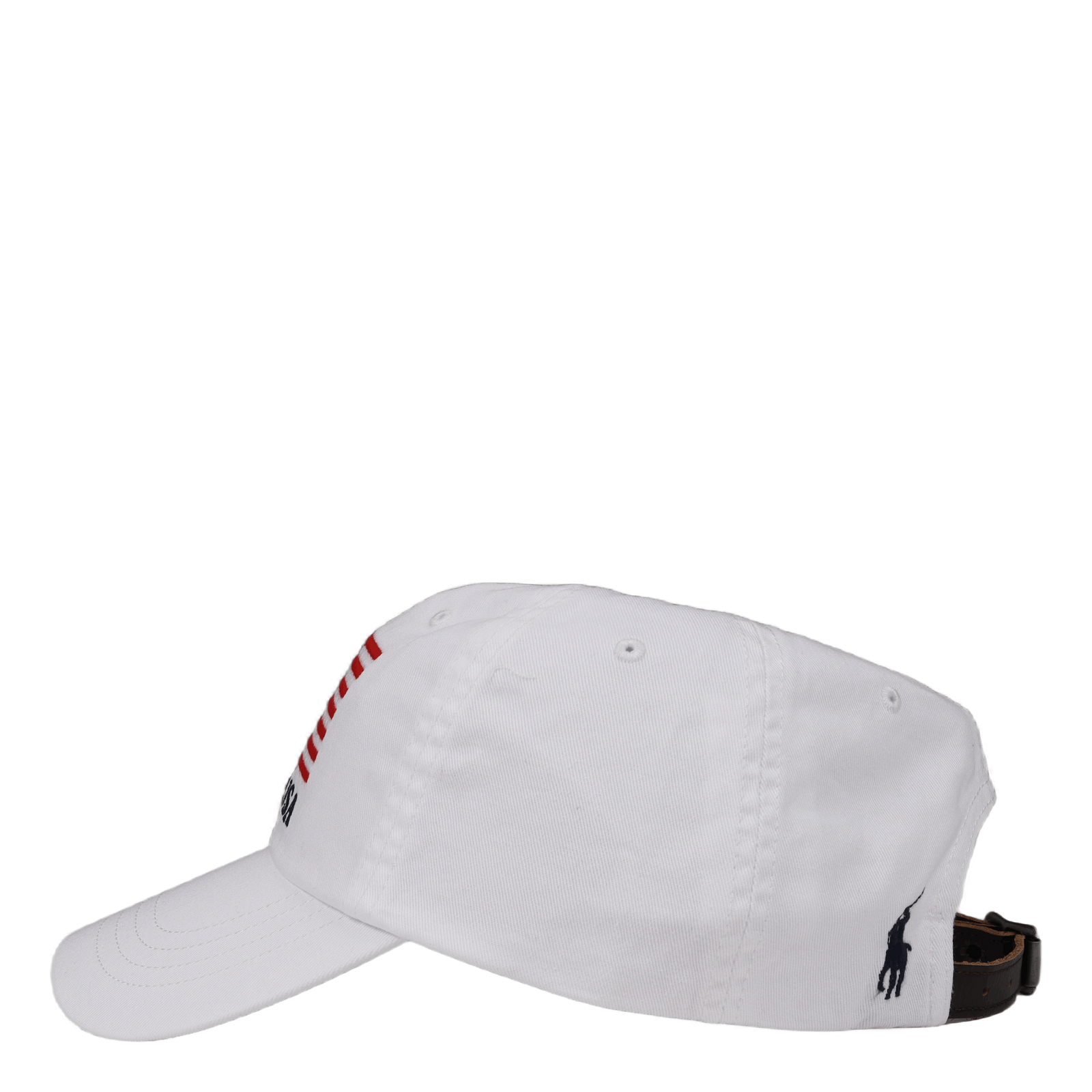Flag Chino Ball Cap Pure White