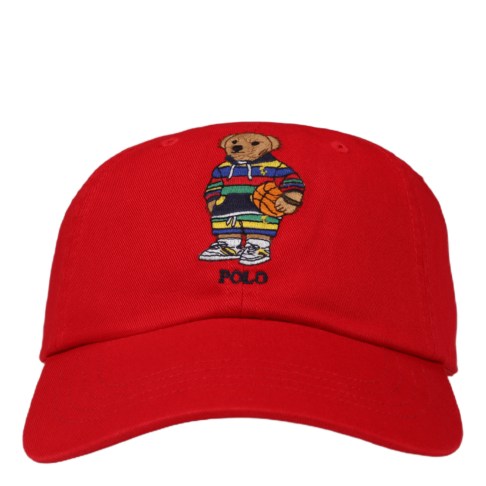 Polo Bear Chino Ball Cap Rl 2000 Red
