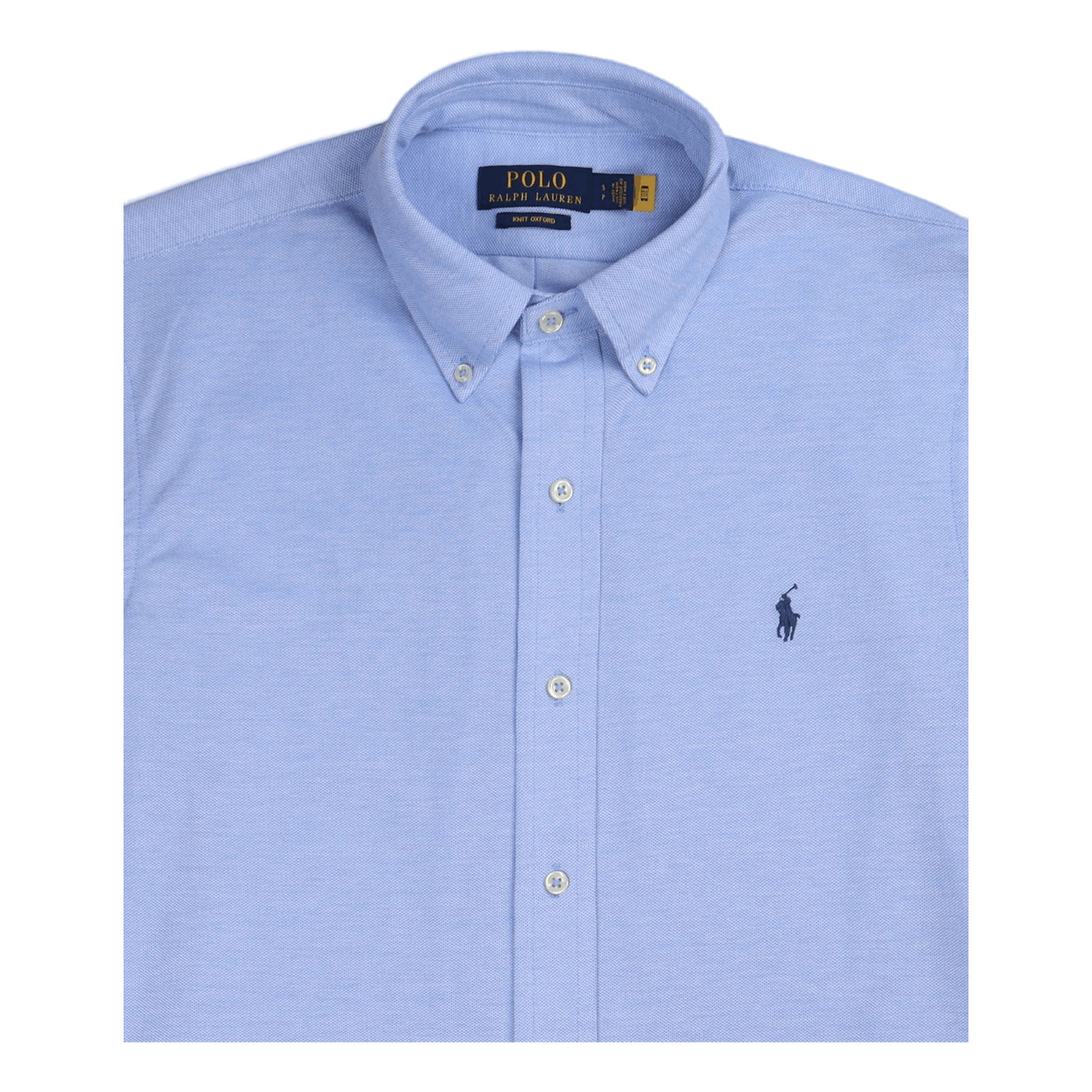 Knit Oxford Shirt Harbor Island Blue