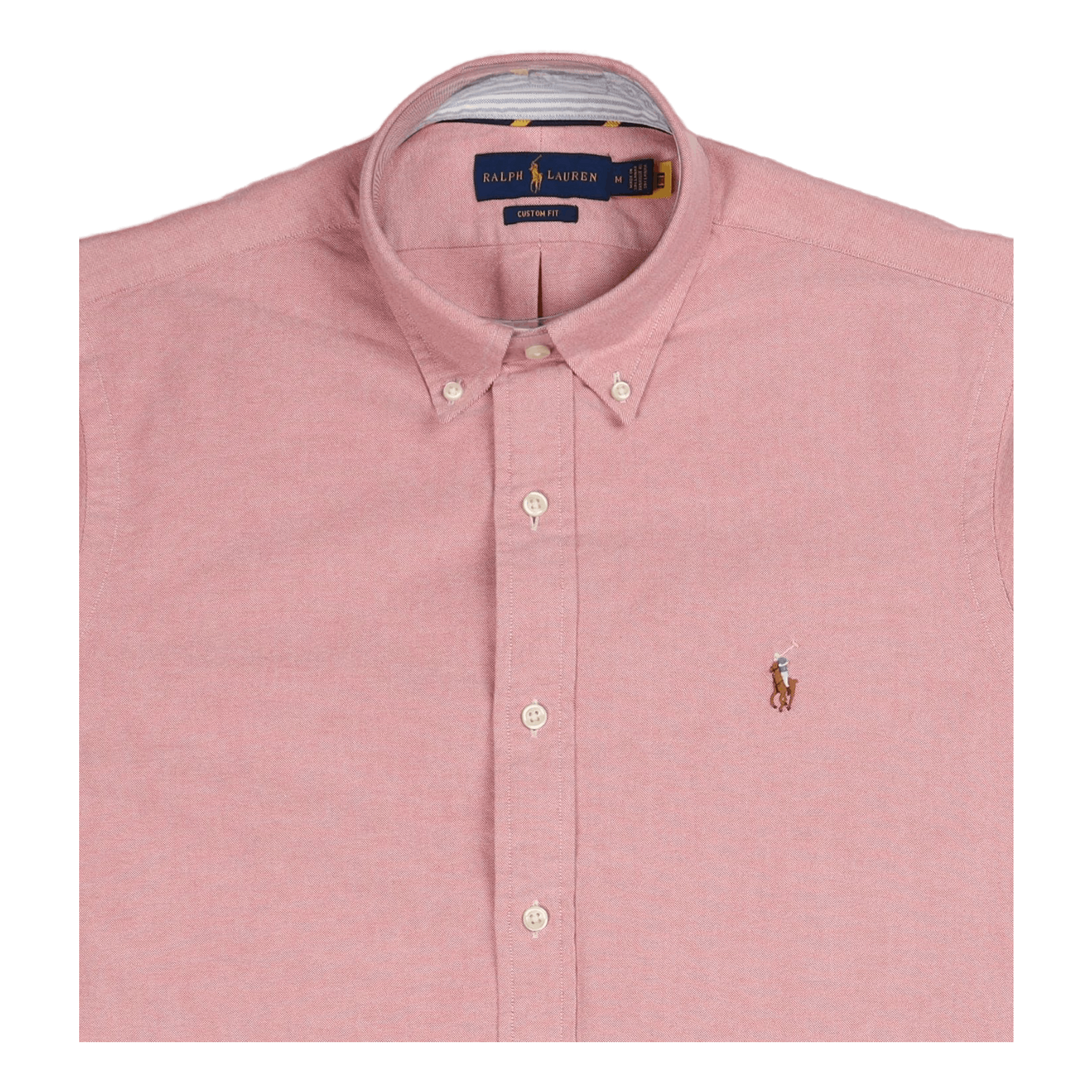 Custom Fit Oxford Shirt Sunrise Red