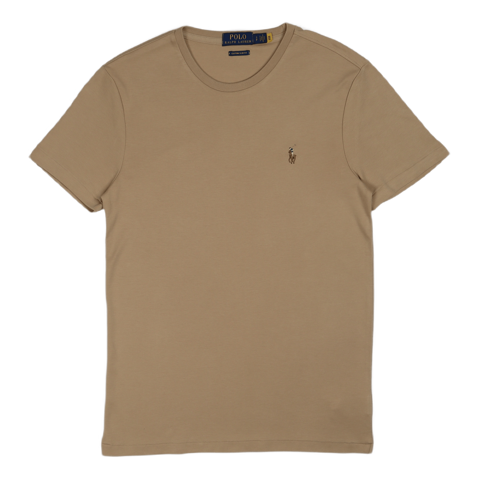Custom Slim Fit Soft Cotton T-Shirt Vintage Khaki