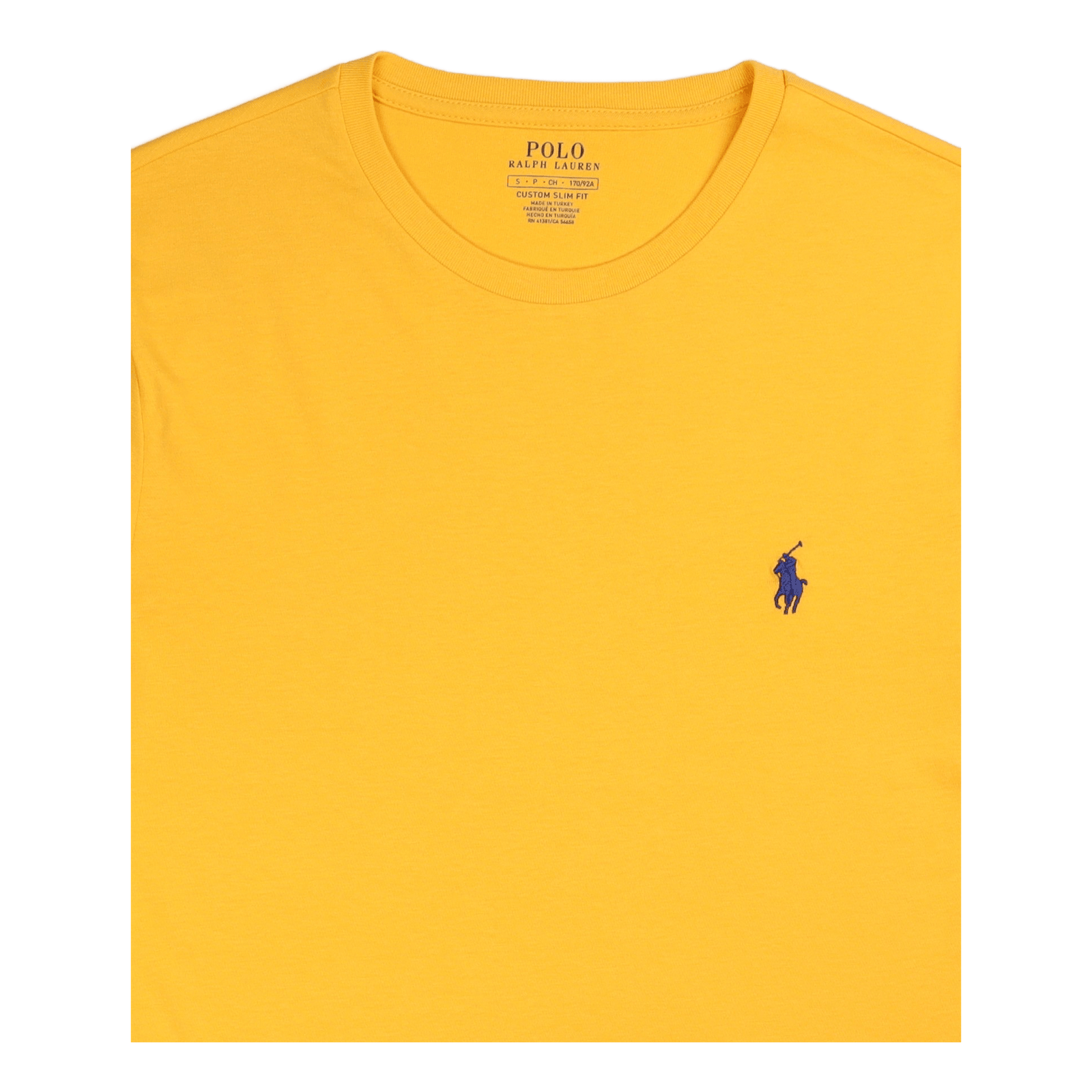 Custom Slim Fit Jersey Crewneck T-Shirt Gold Bugle/C7316