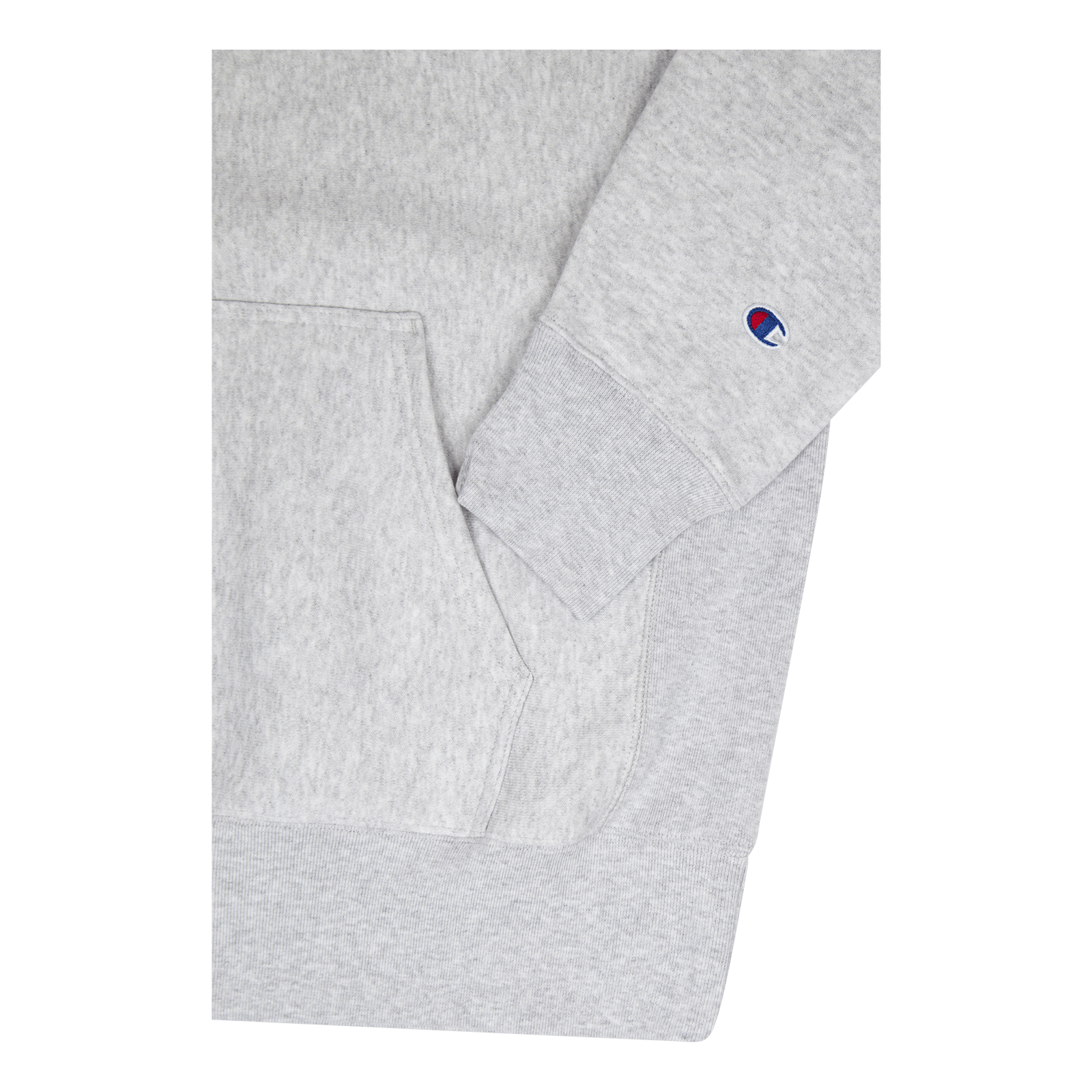 Hooded Sweatshirt Gray Melange Light