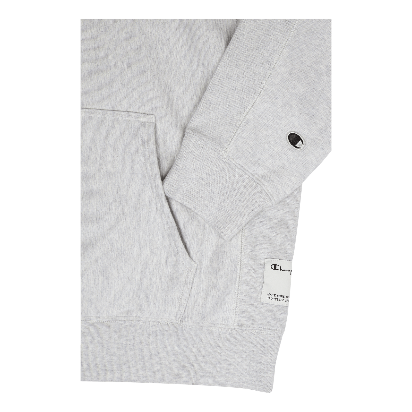 Hooded Sweatshirt Light Melange