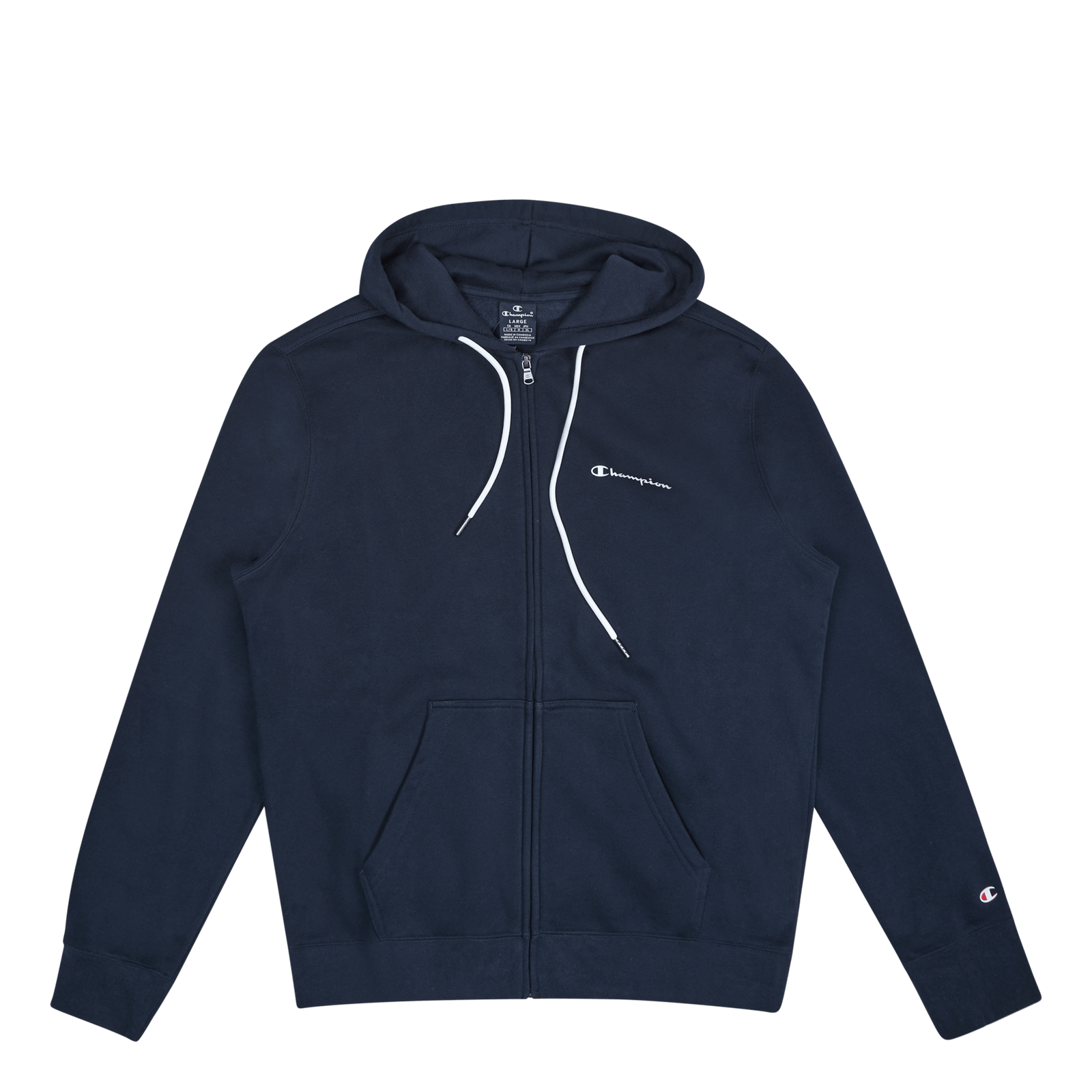 Hooded Full Zip Sweatshirt Sky Captain