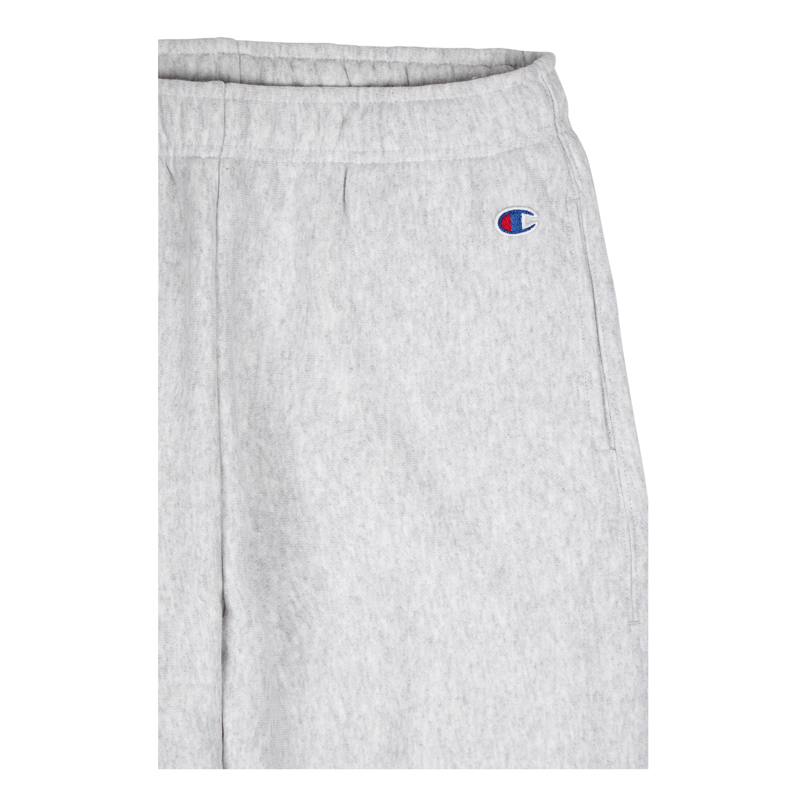 Elastic Cuff Pants Gray Melange Light