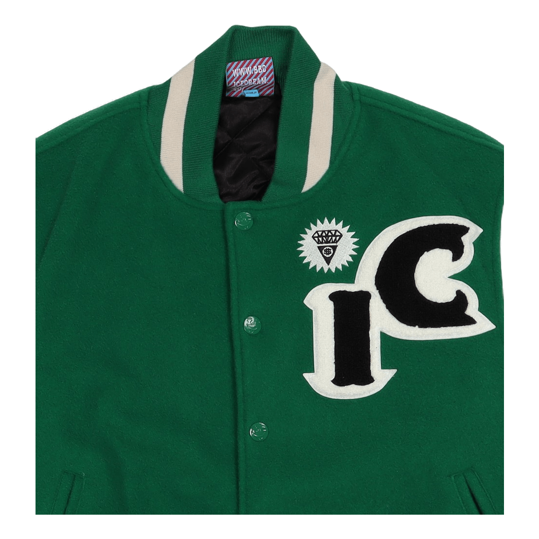 Rodeo Varsity Jacket Green