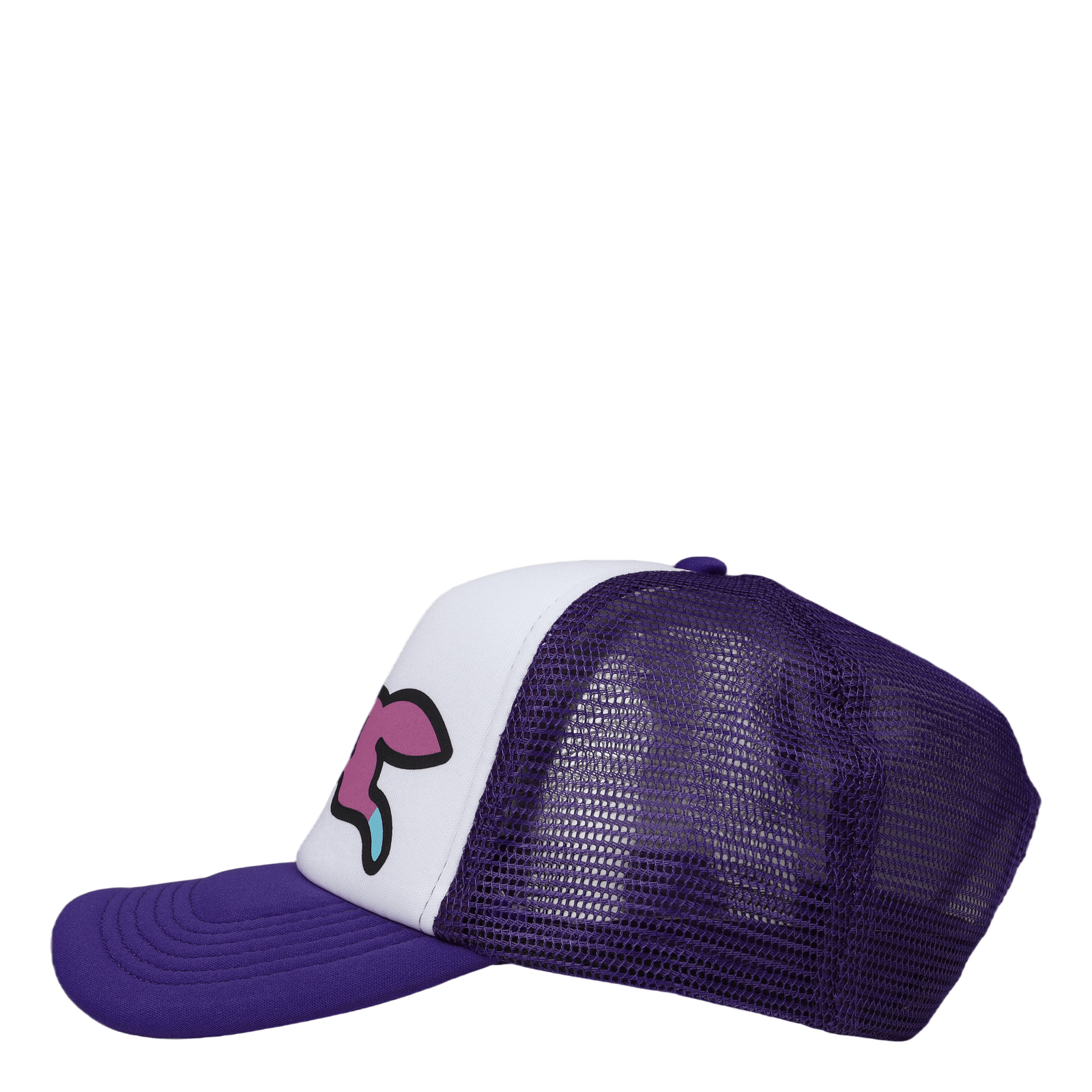 Running Dog Trucker Cap Purple