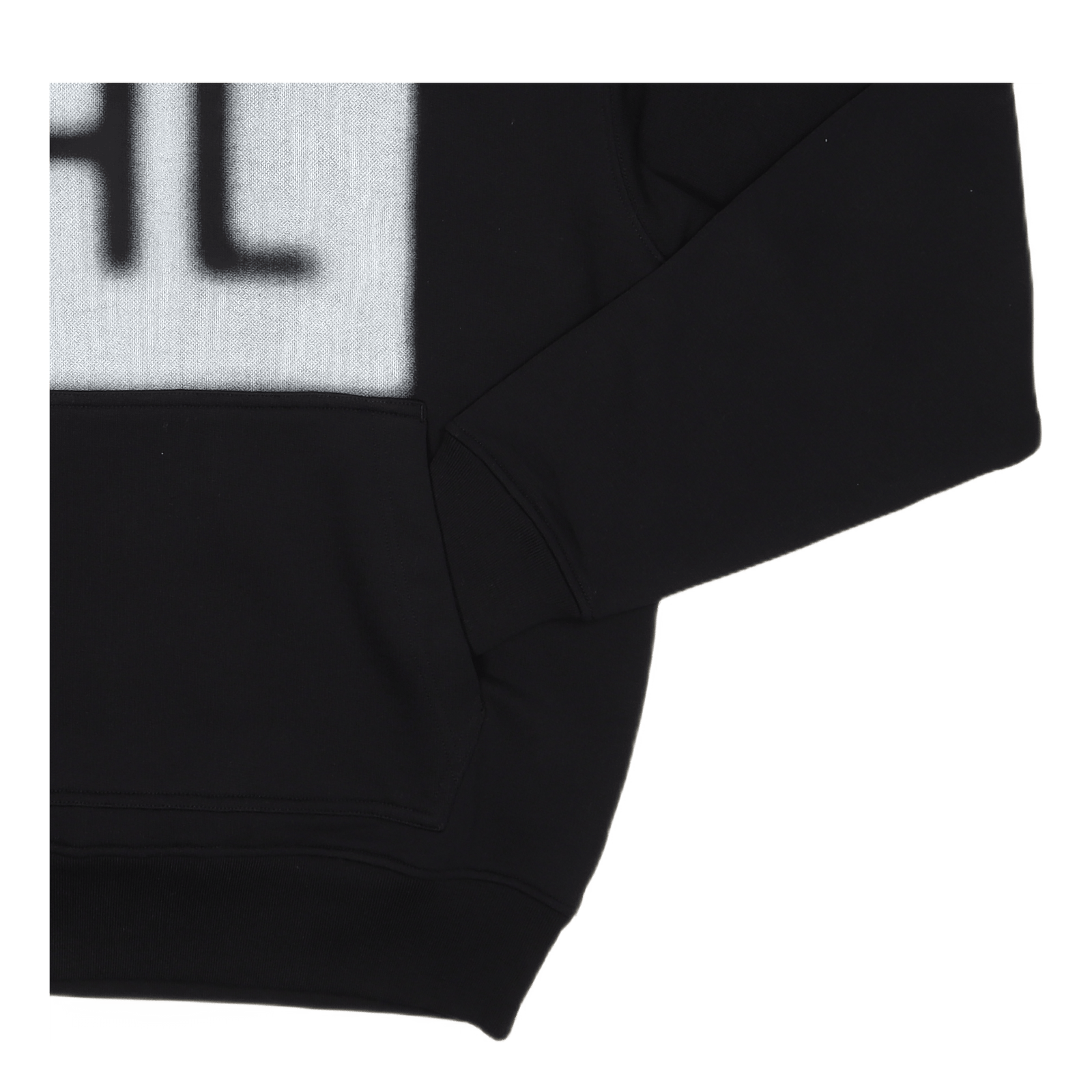 Blur Hoodie.blur Ter Black