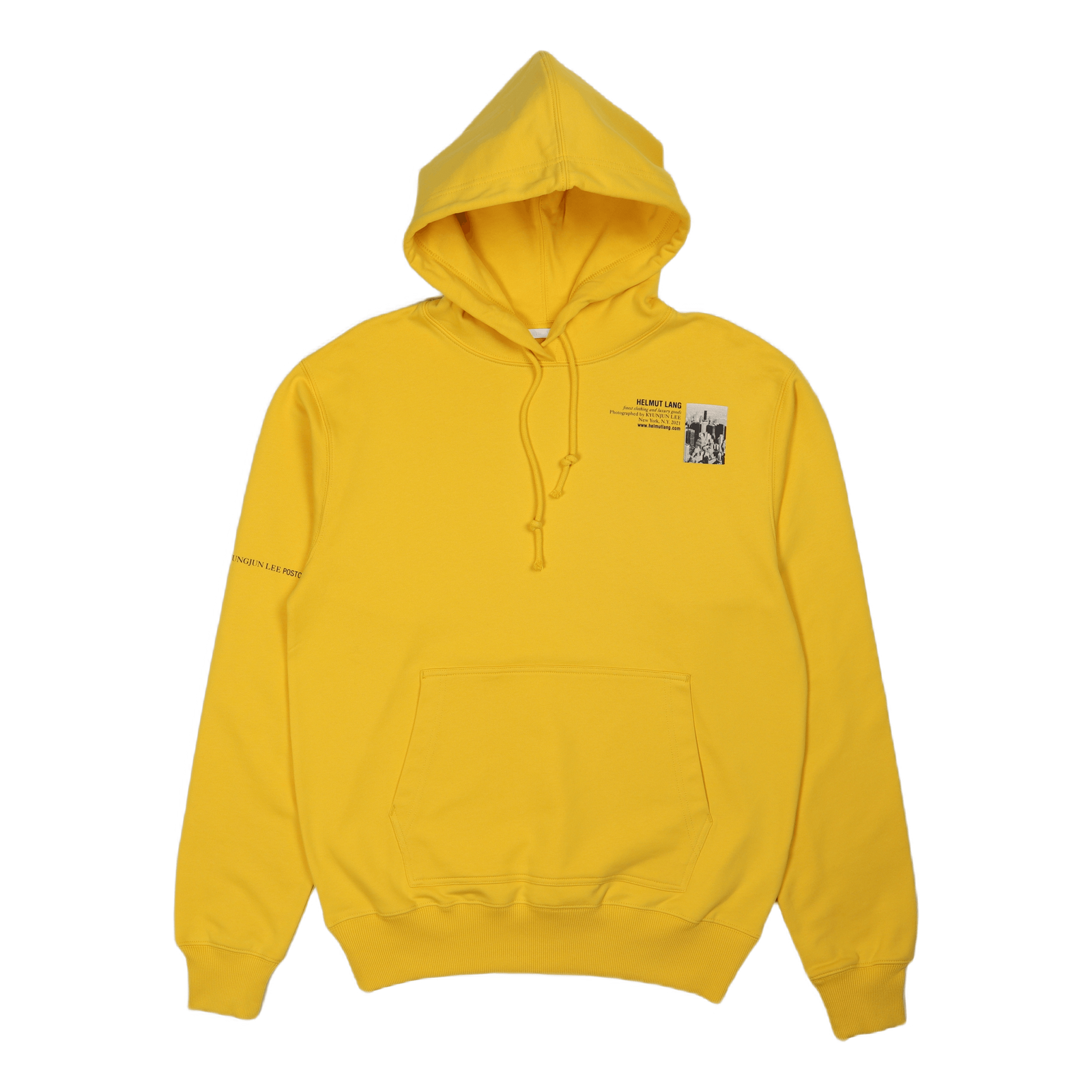 Ny Hoodie 1.postcard Taxi Yellow