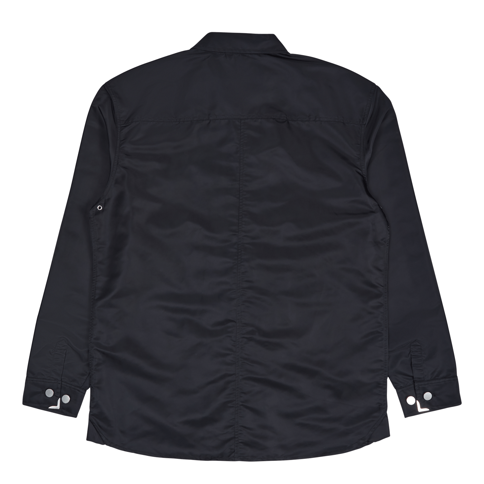 Army Zip Overshirt Black