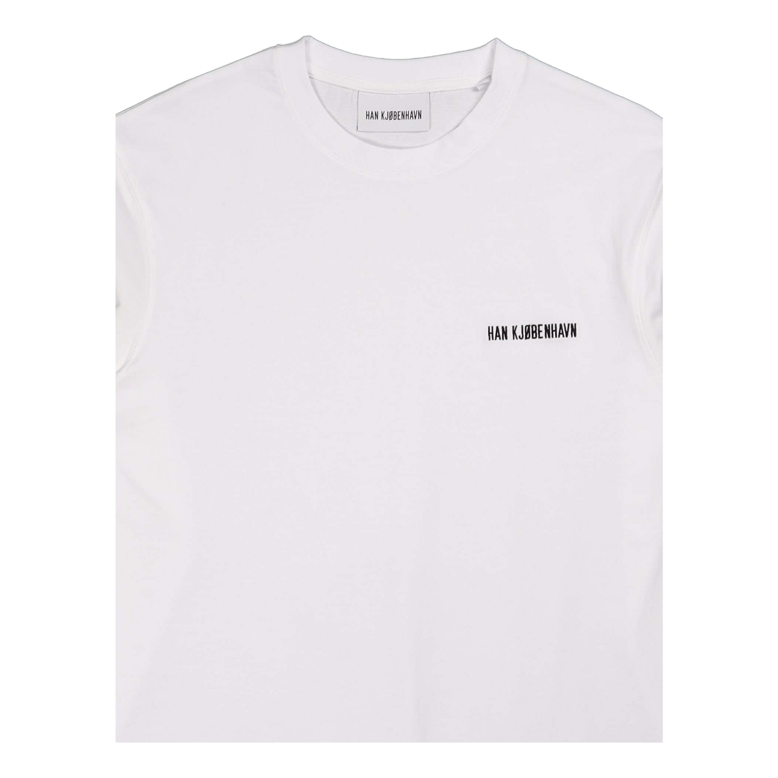 Casual Tee Long Sleeve White Logo
