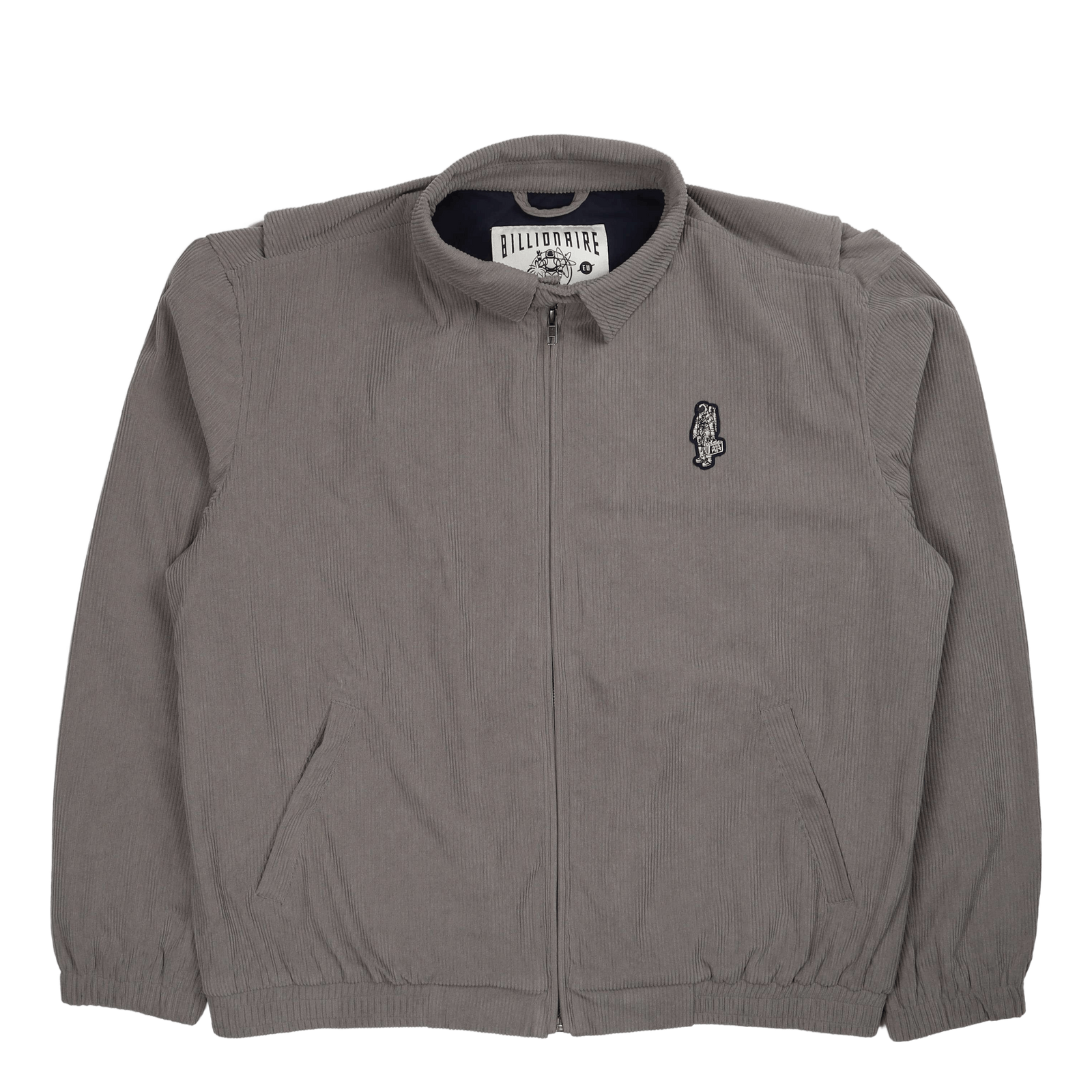 Corduroy Harrington Jacket Grey