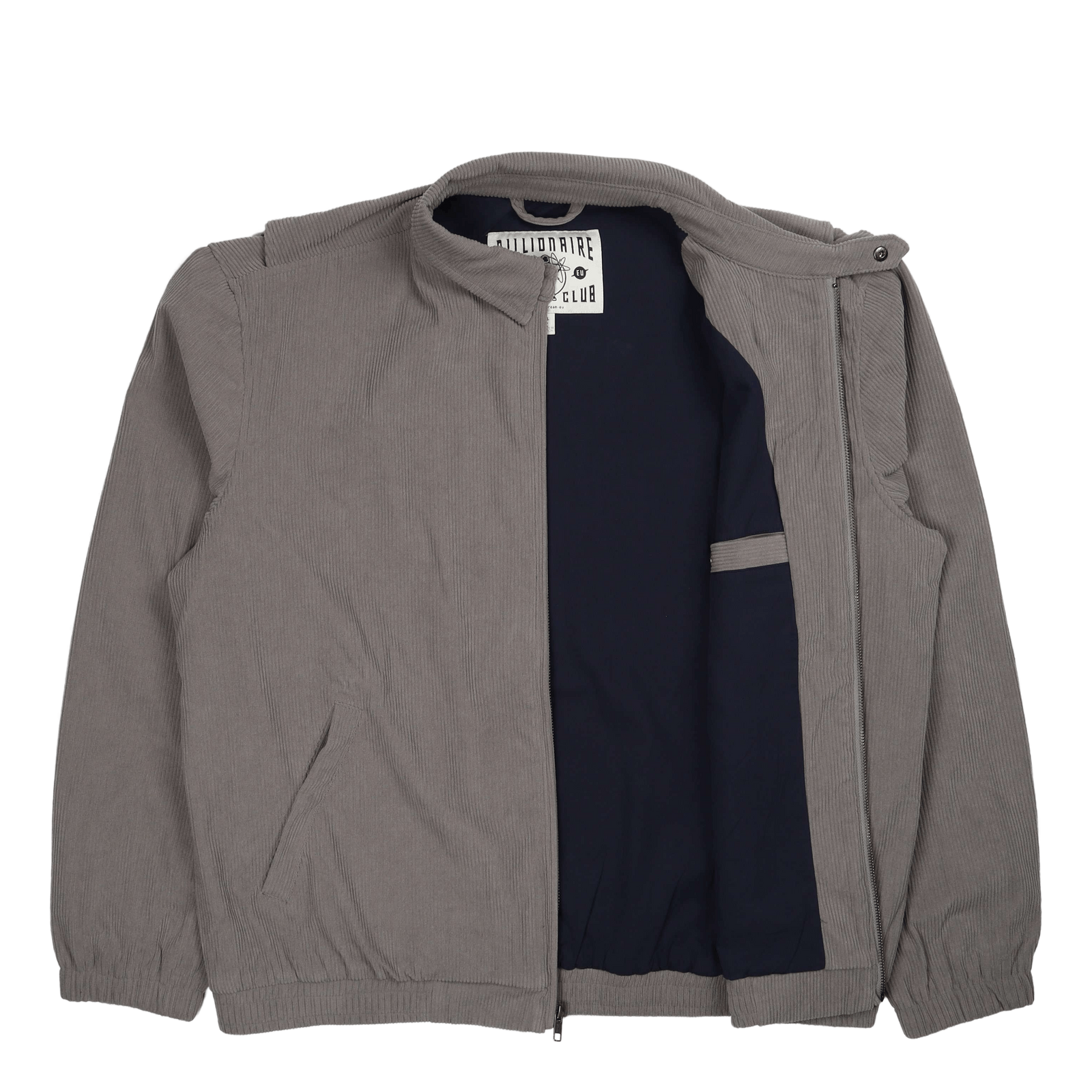 Corduroy Harrington Jacket Grey