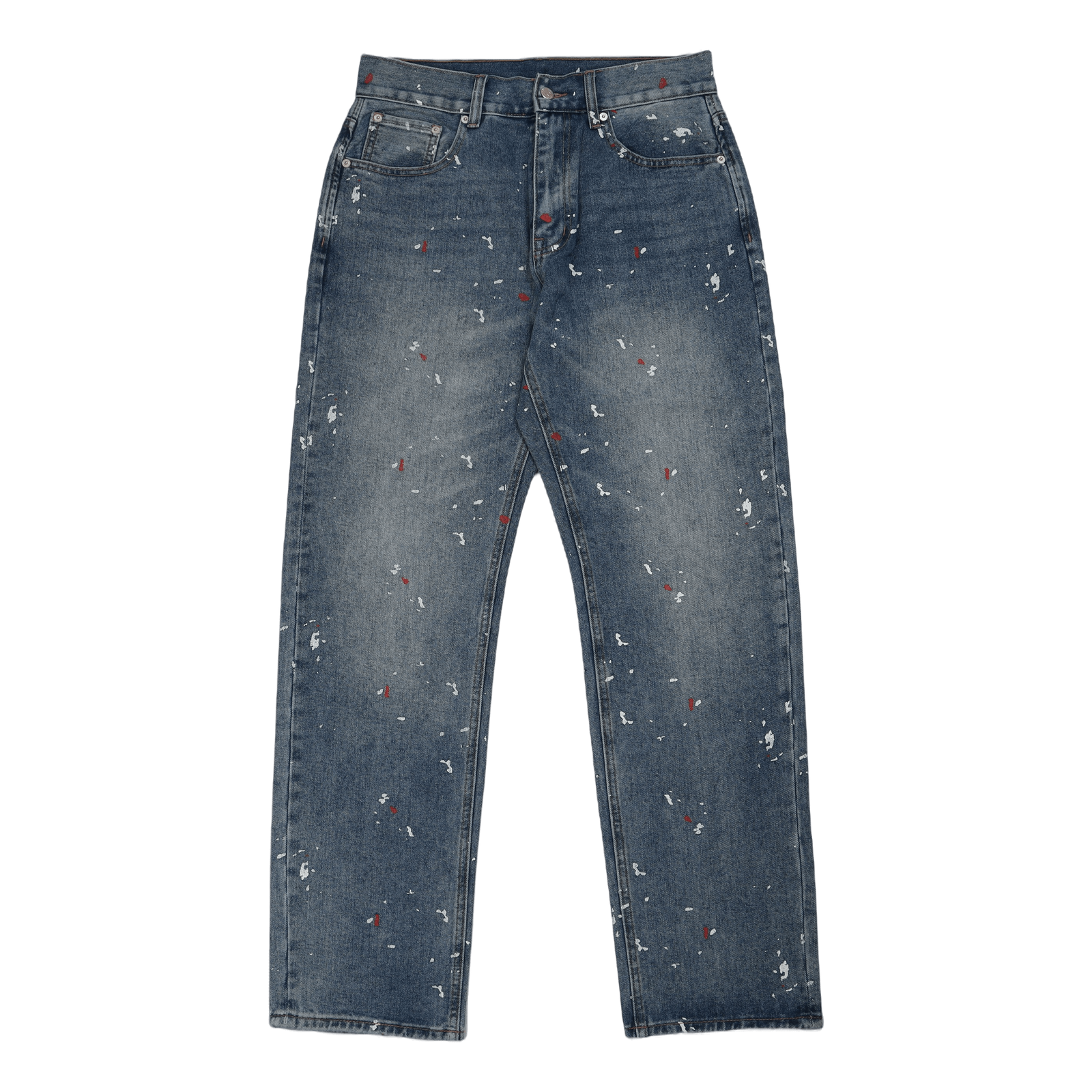 Denim Pants Stonewash Blue
