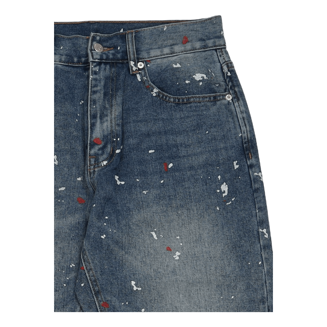 Denim Pants Stonewash Blue