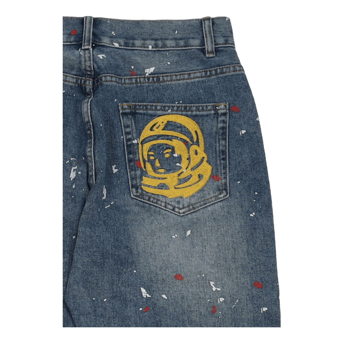 Denim Pants Stonewash Blue