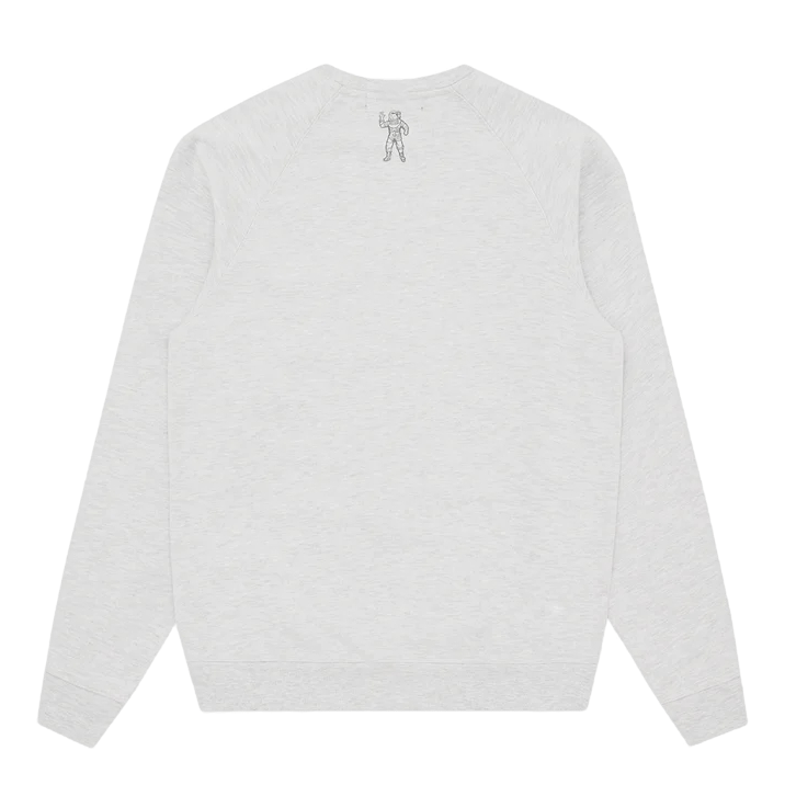 Heart & Mind Stencil Crewneck Heather Ash