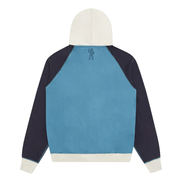 Arch Logo Zip Hood Blue