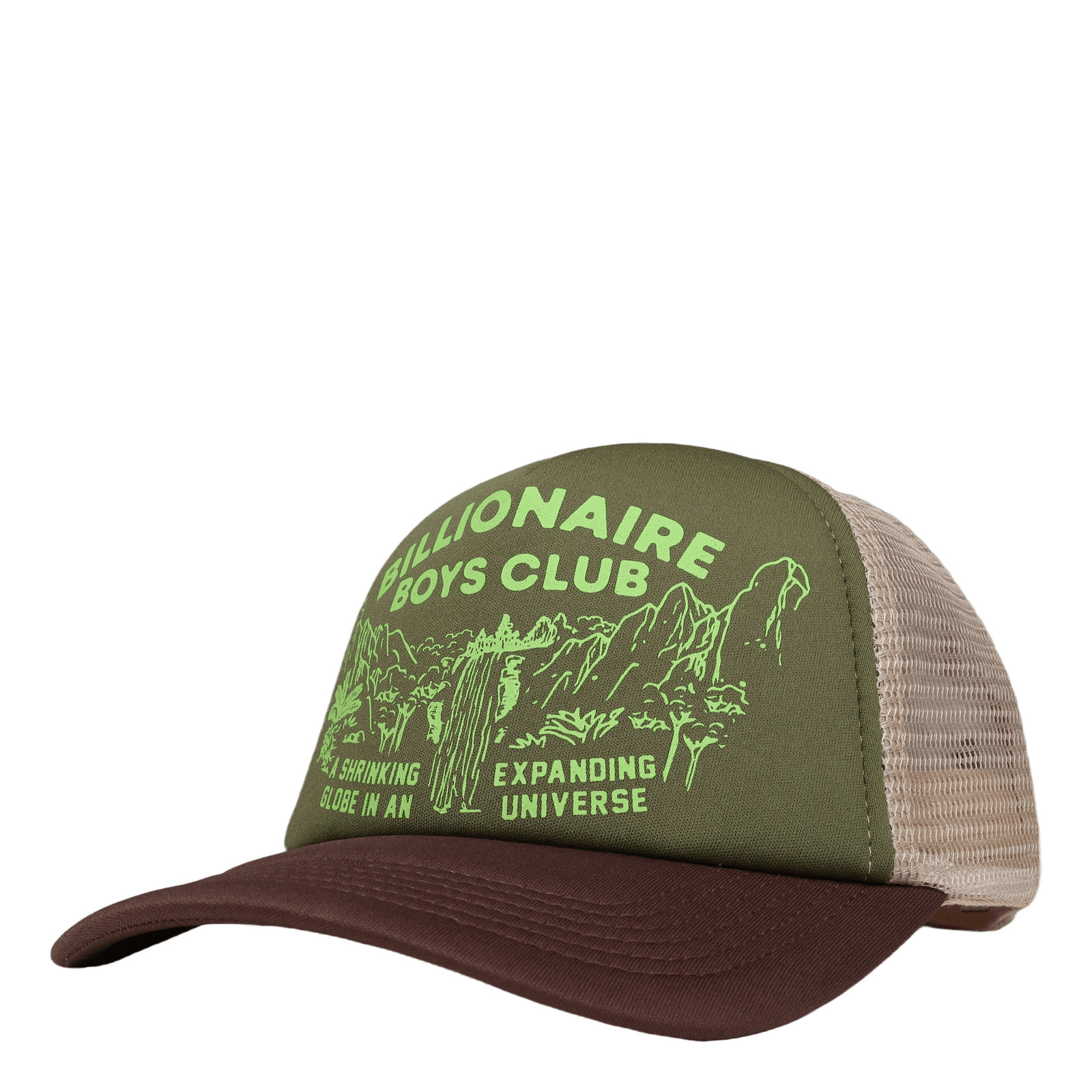 Waterfall Trucker Cap Brown