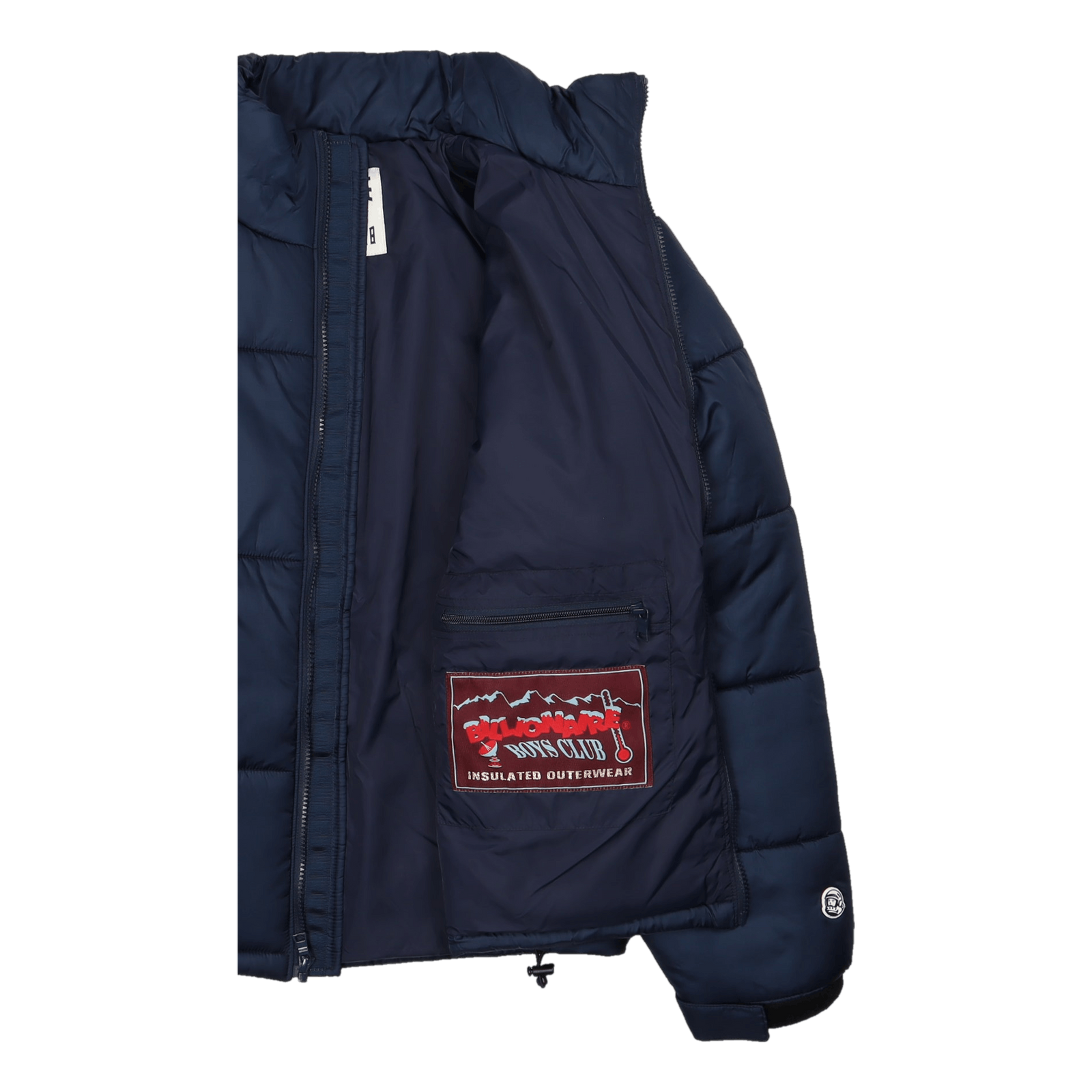 Small Arch Logo Puffer Jacket Navy