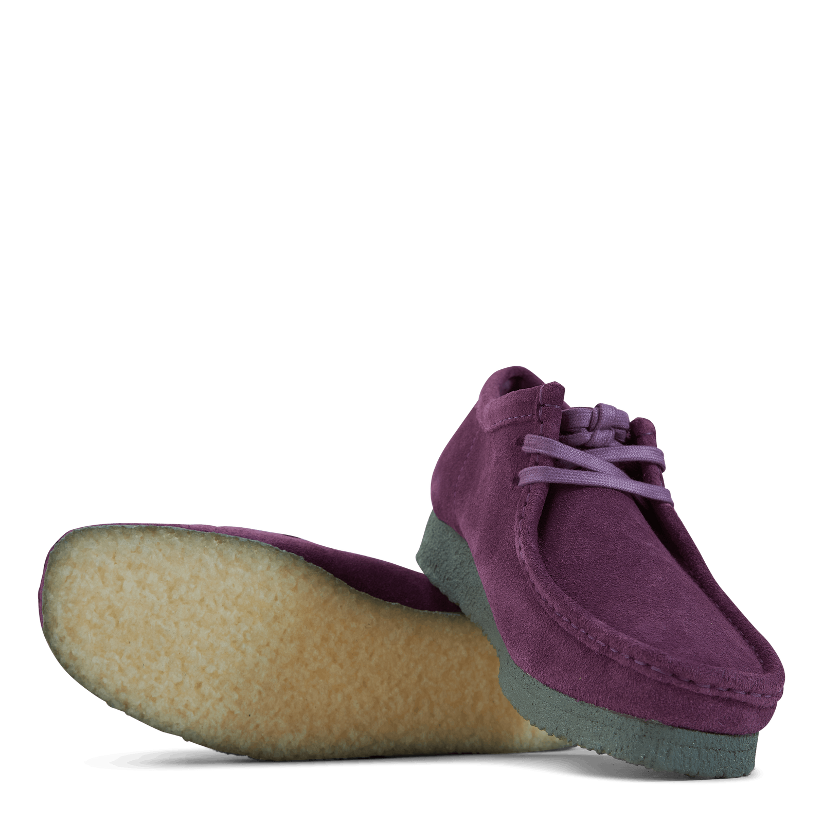 Wallabee Purple/green