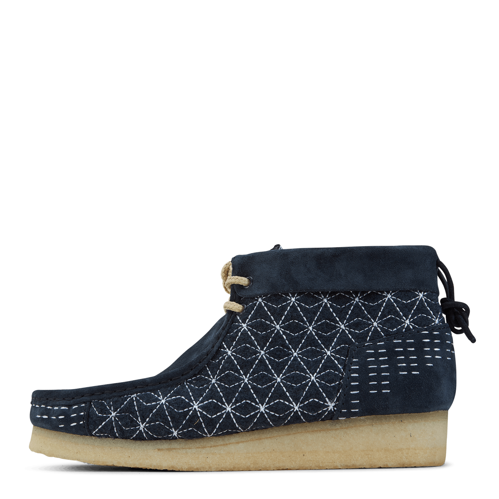 Wallabee Boot Navy Sashiko