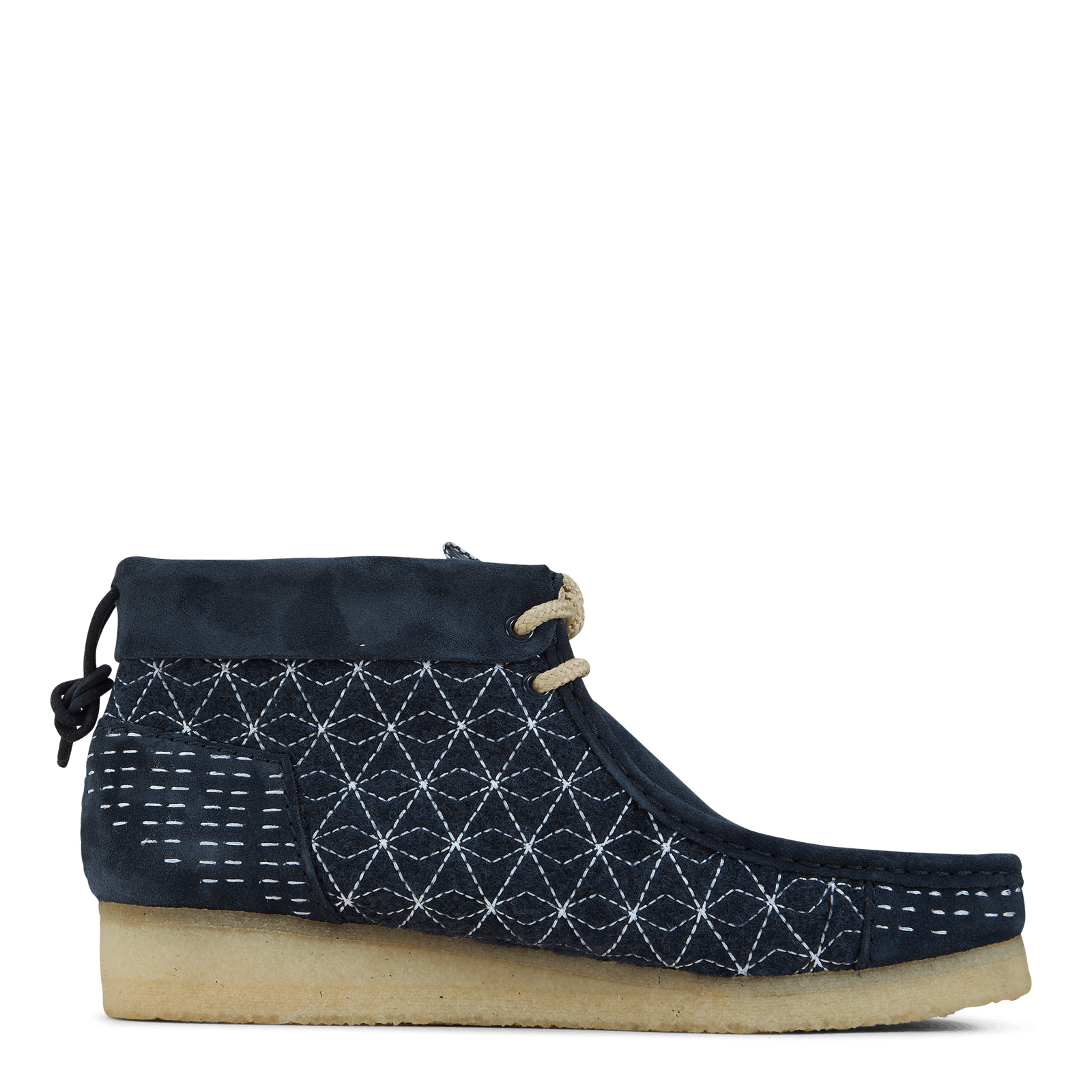 Wallabee Boot Navy Sashiko