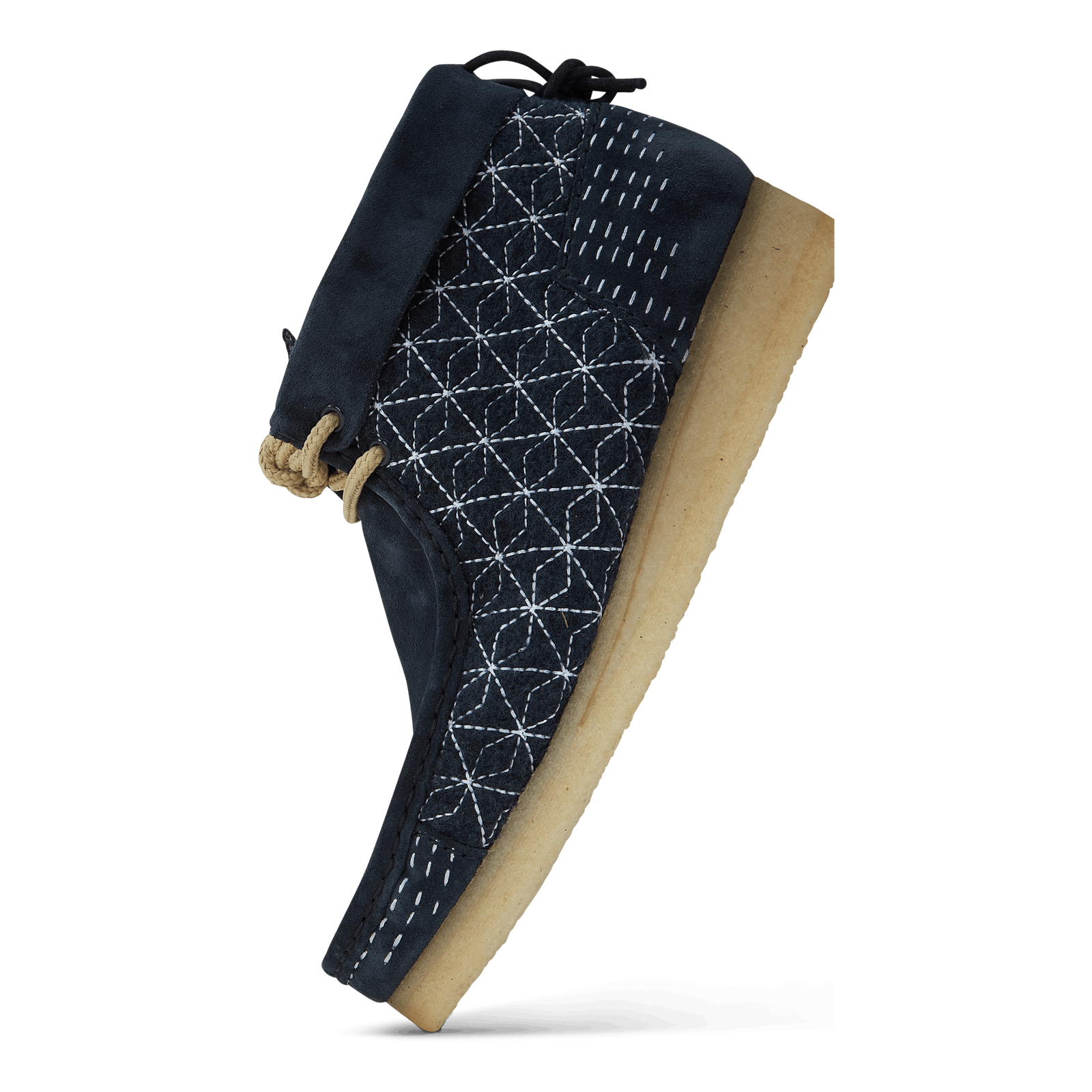 Wallabee Boot Navy Sashiko