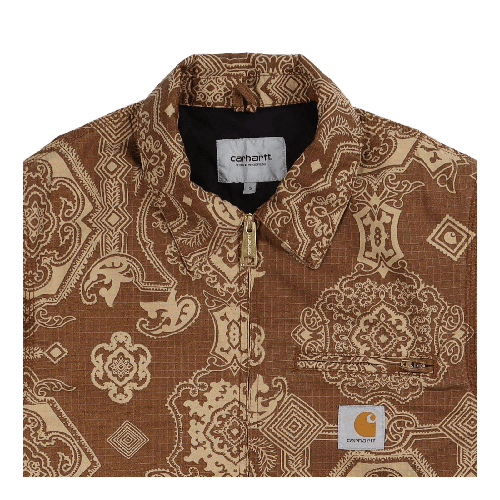 Detroit Jacket Verse Print, Hamilton Brown