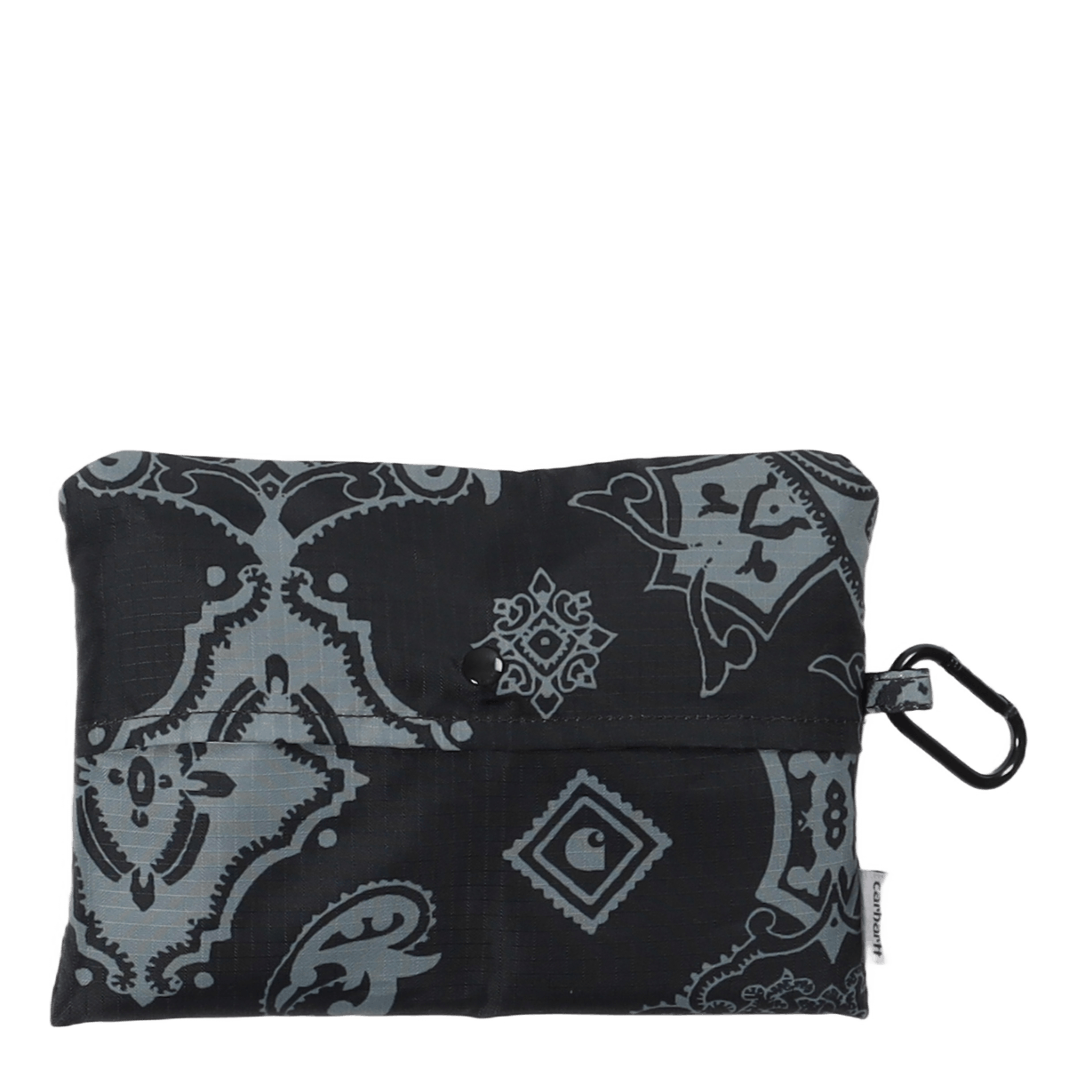 Verse Shopping Bag Verse Print, Black / Wax