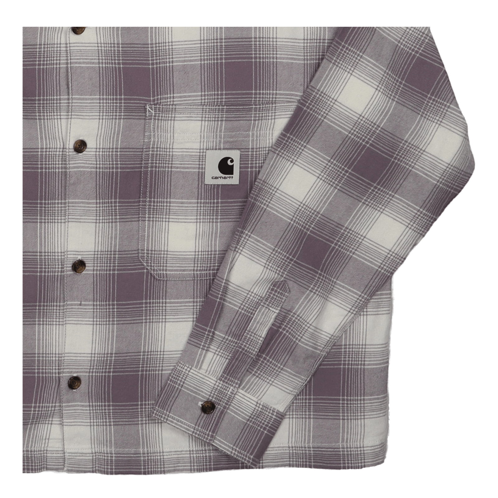 W' L/s Deaver Shirt Deaver Check, Misty Thistle